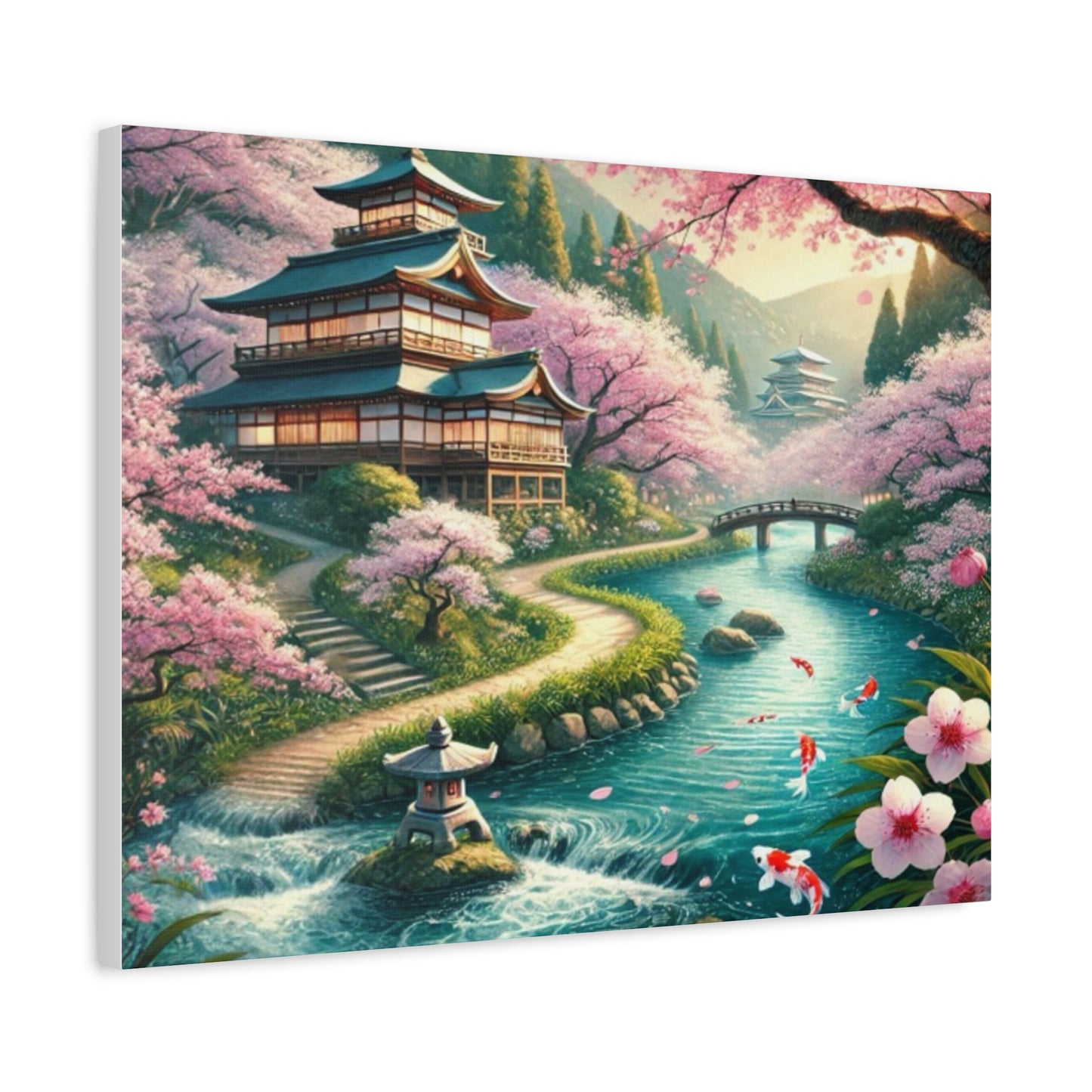 Enchanting Cherry Blossom Canvas