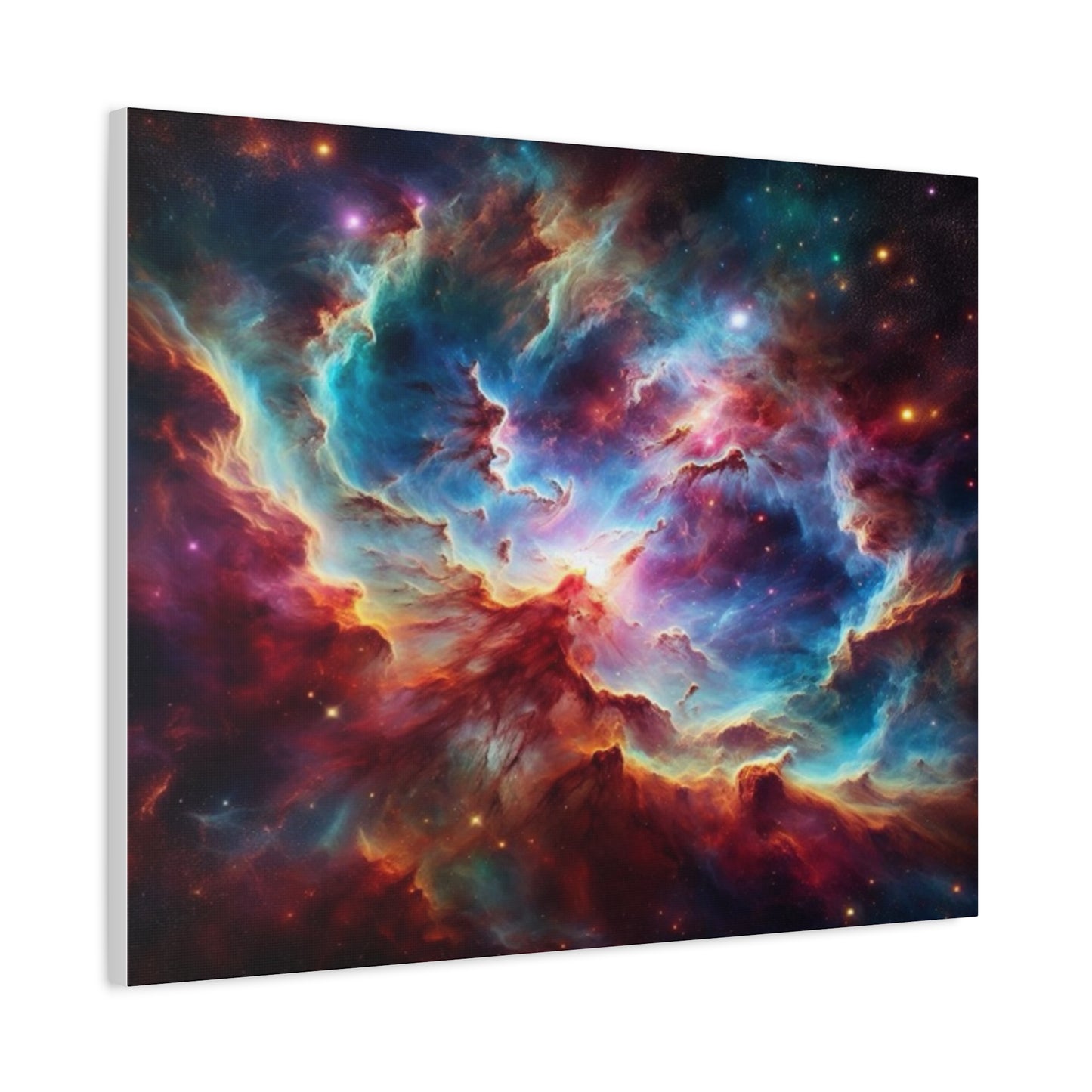 Cosmic Nebula Art Canvas