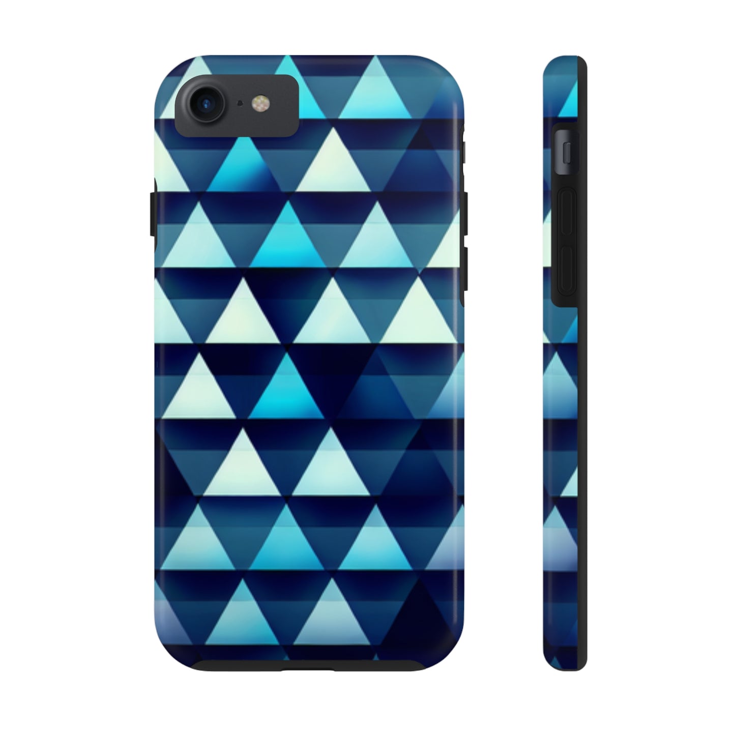 Blue Triangle Phone Case
