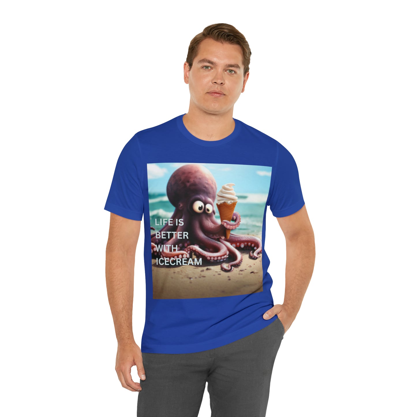 Icecream Octopus T shirt