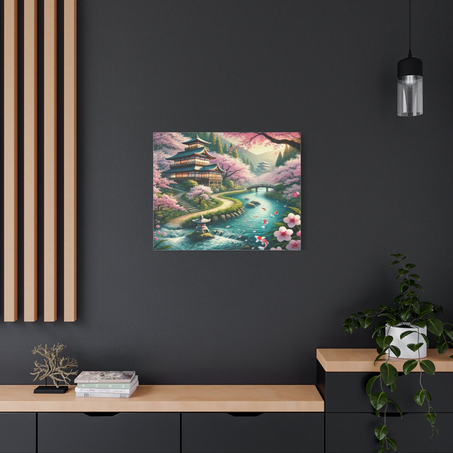 Enchanting Cherry Blossom Canvas