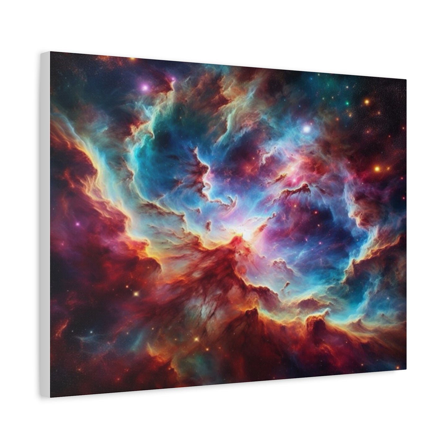 Cosmic Nebula Art Canvas