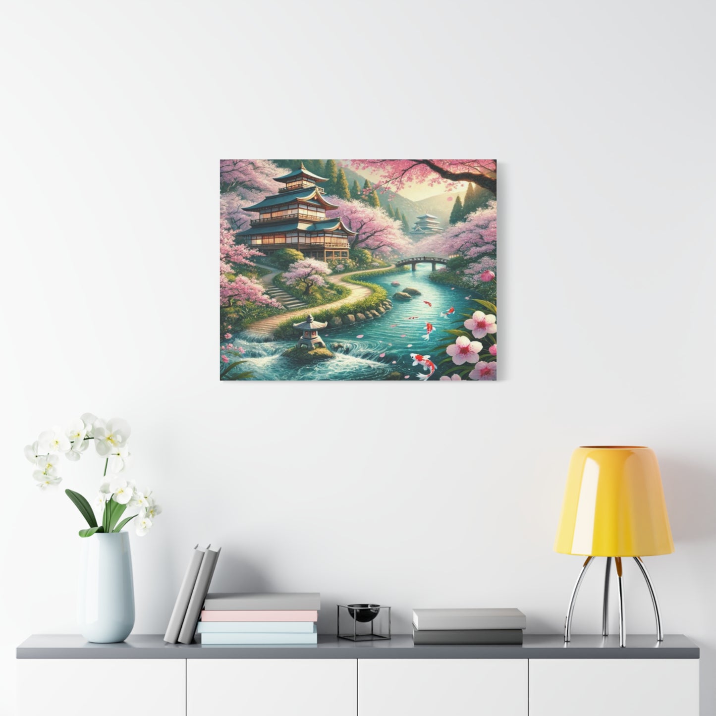 Enchanting Cherry Blossom Canvas