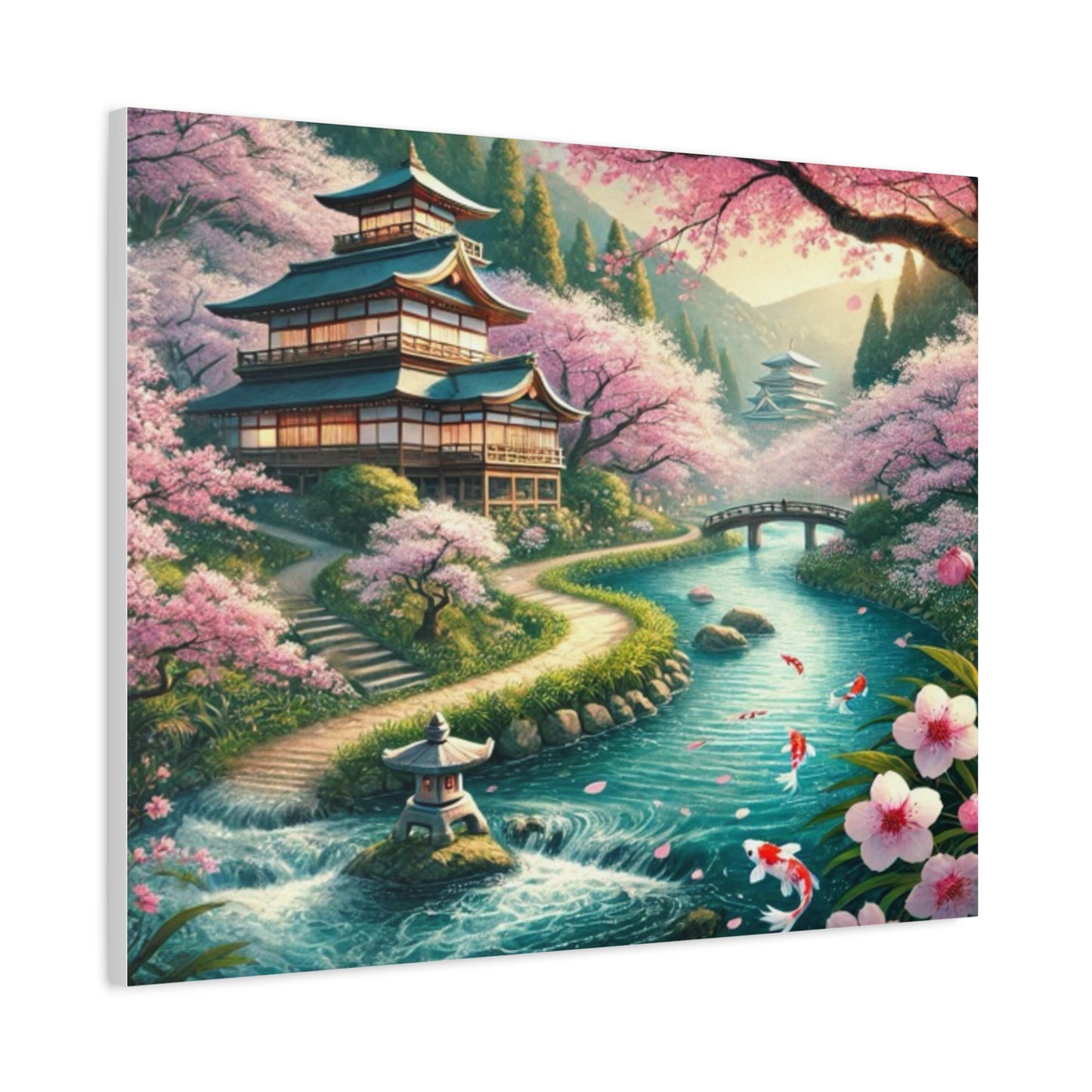 Enchanting Cherry Blossom Canvas