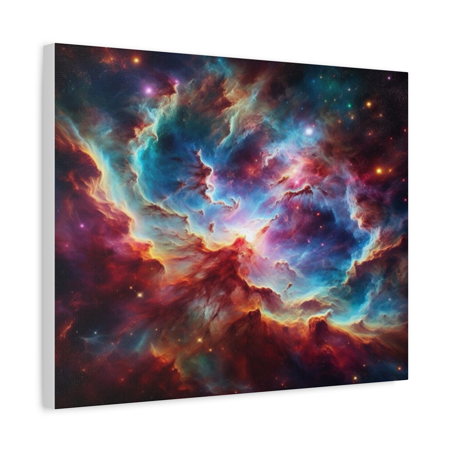 Cosmic Nebula Art Canvas
