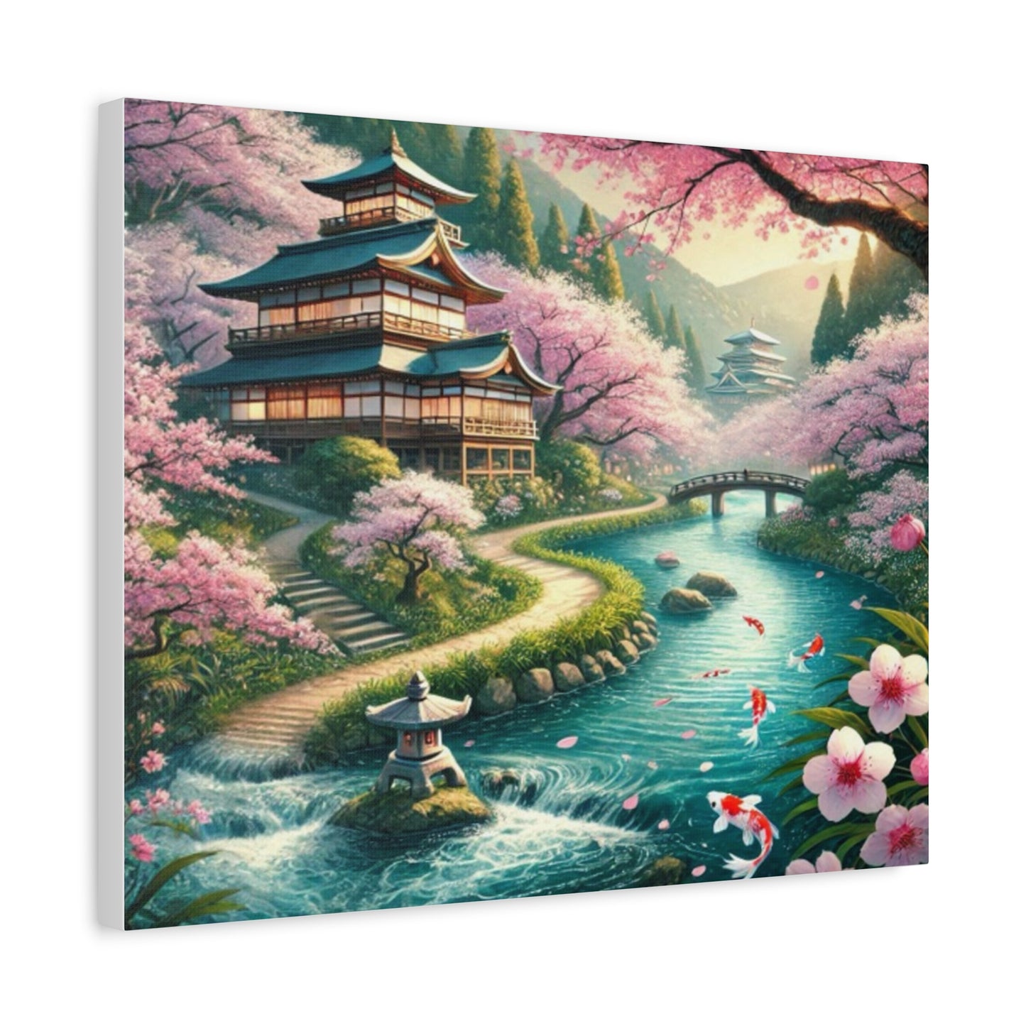 Enchanting Cherry Blossom Canvas