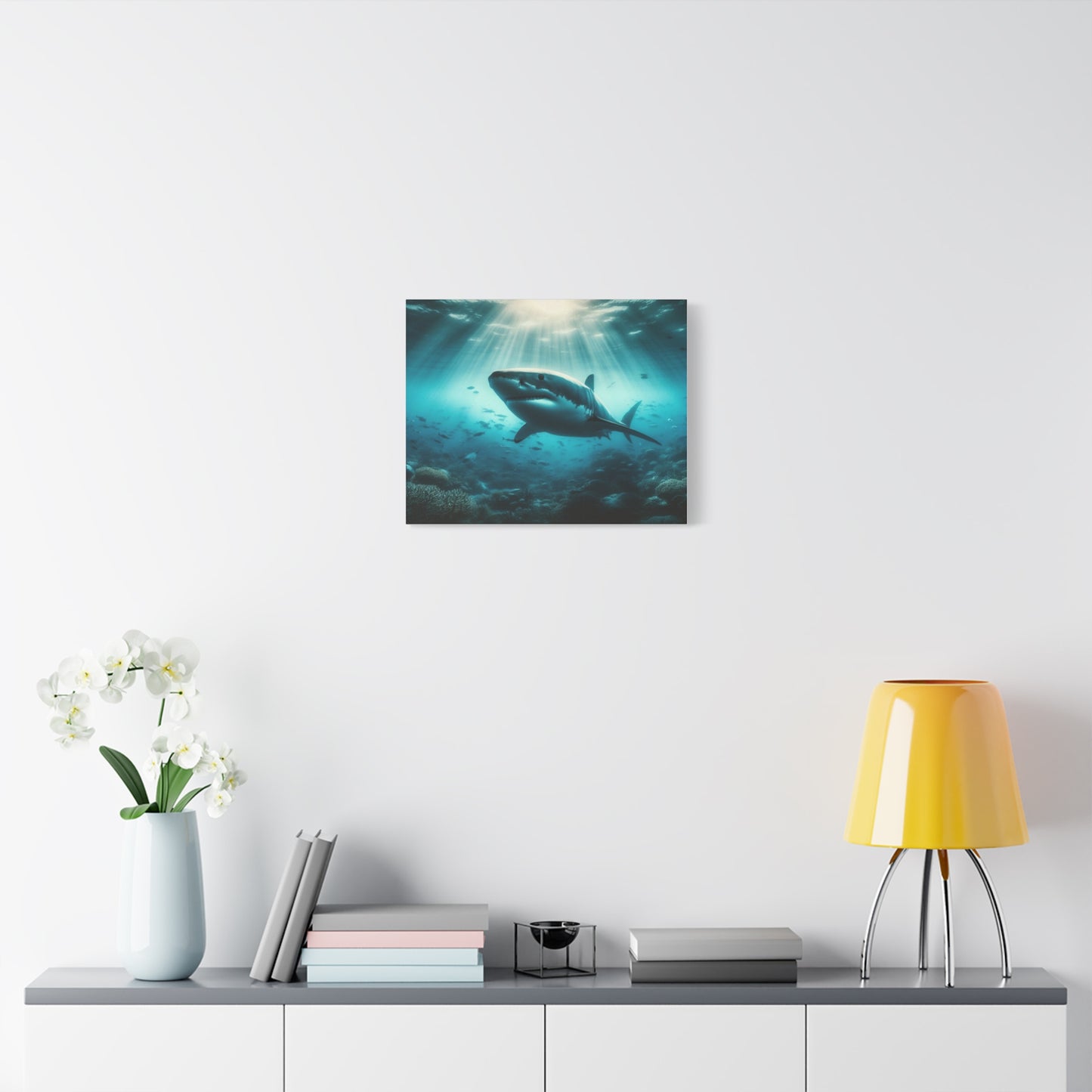 Great White Shark Canvas