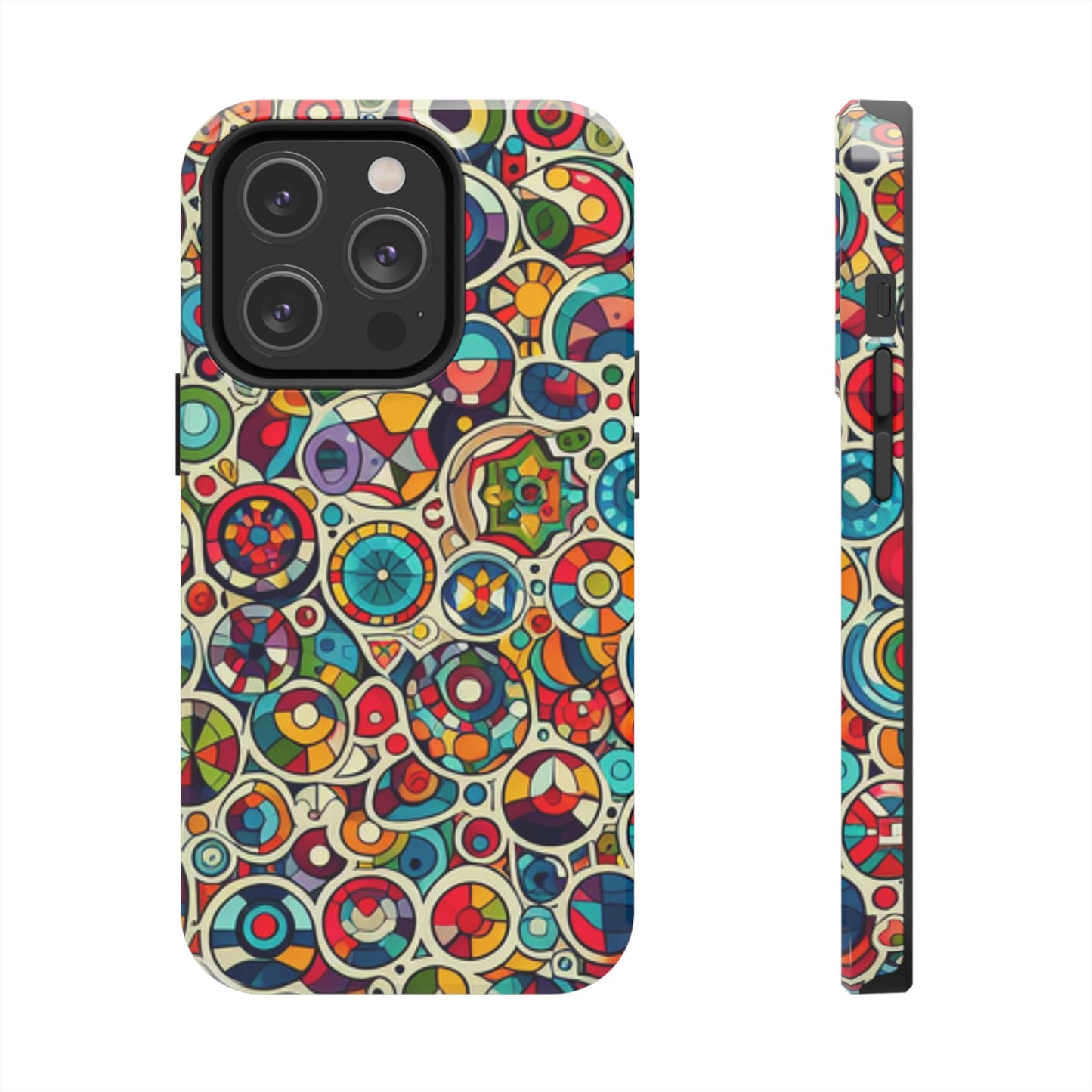 colourful pattern Phone Cases