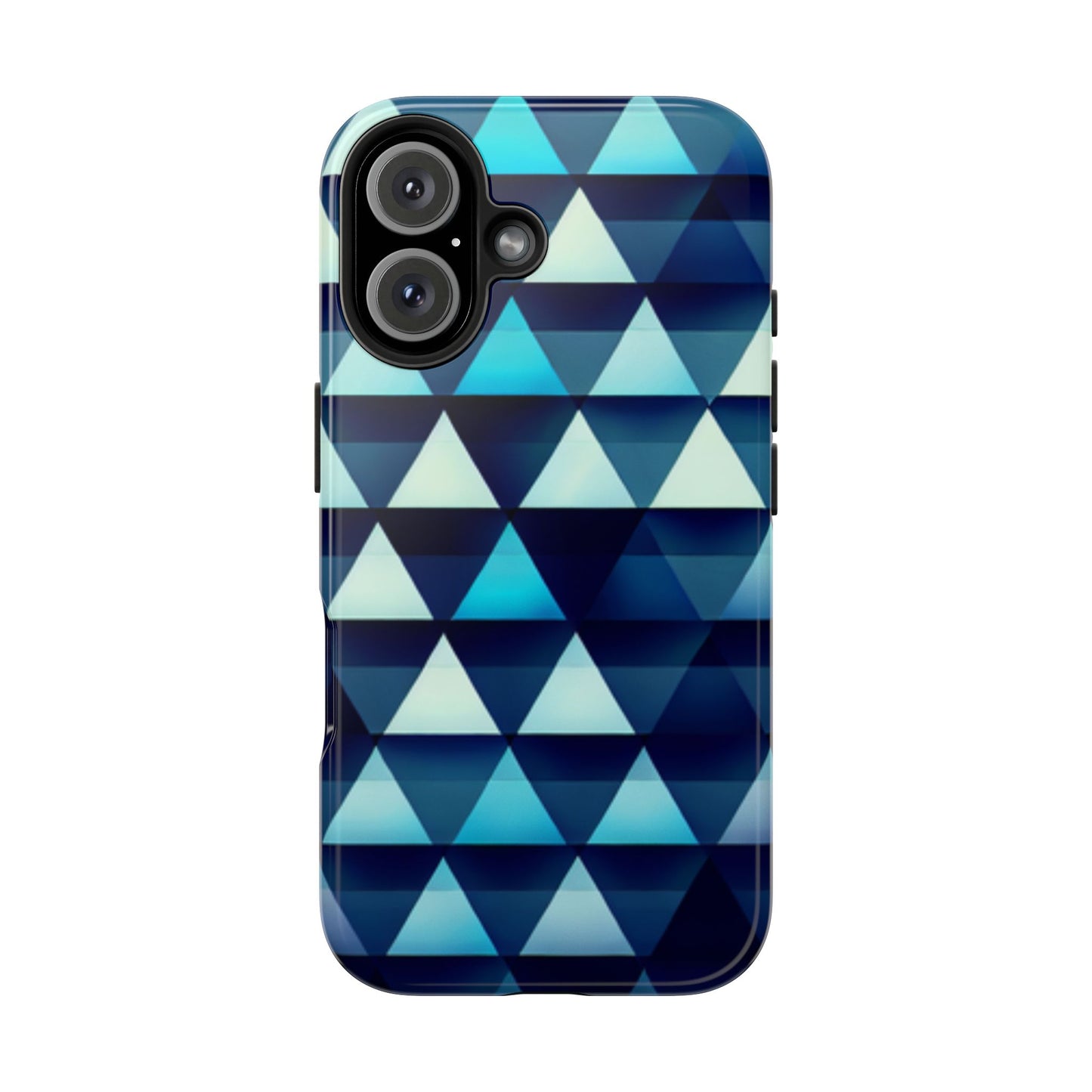 Blue Triangle Phone Case