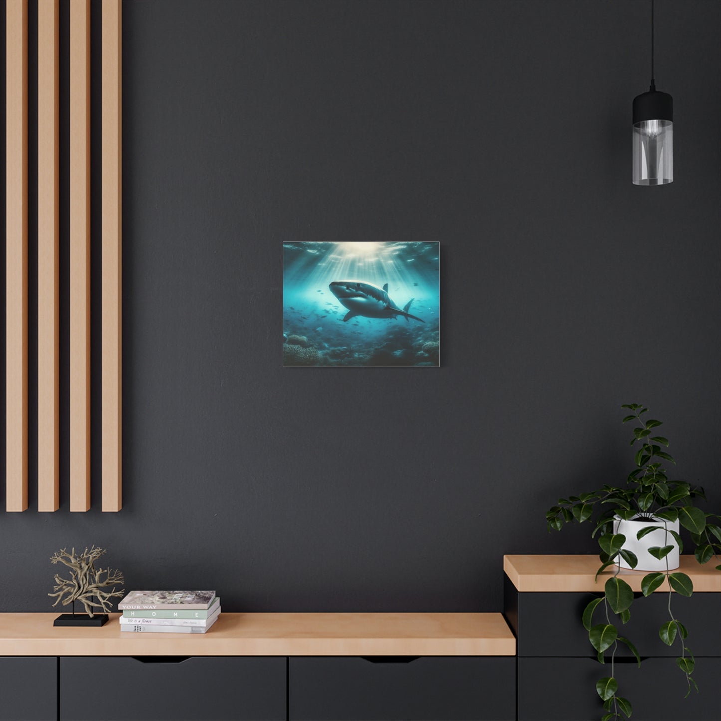 Great White Shark Canvas