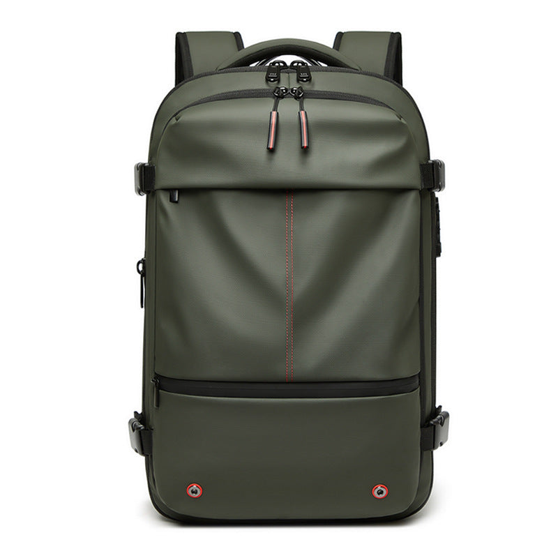 Vacuum Compression Backpack Expandable Waterproof Travel Bag