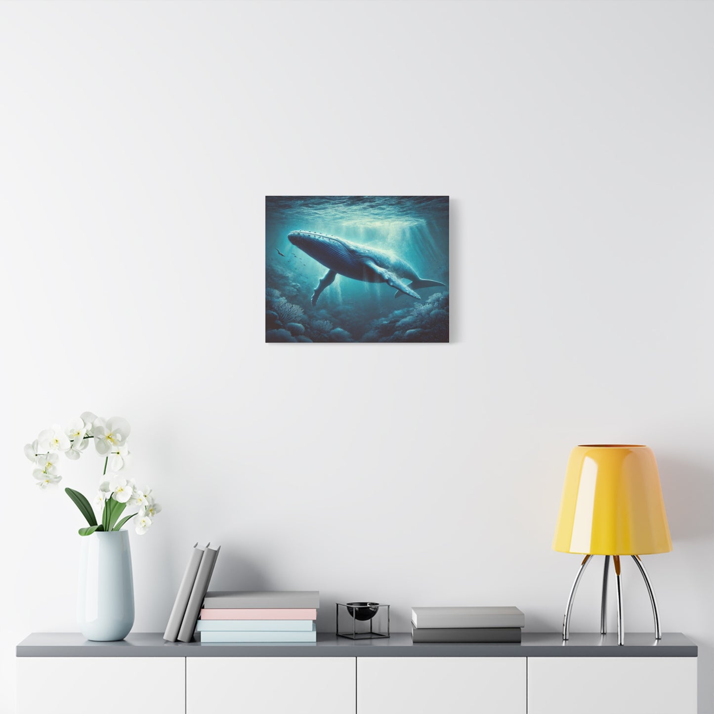 Blue Whale Canvas