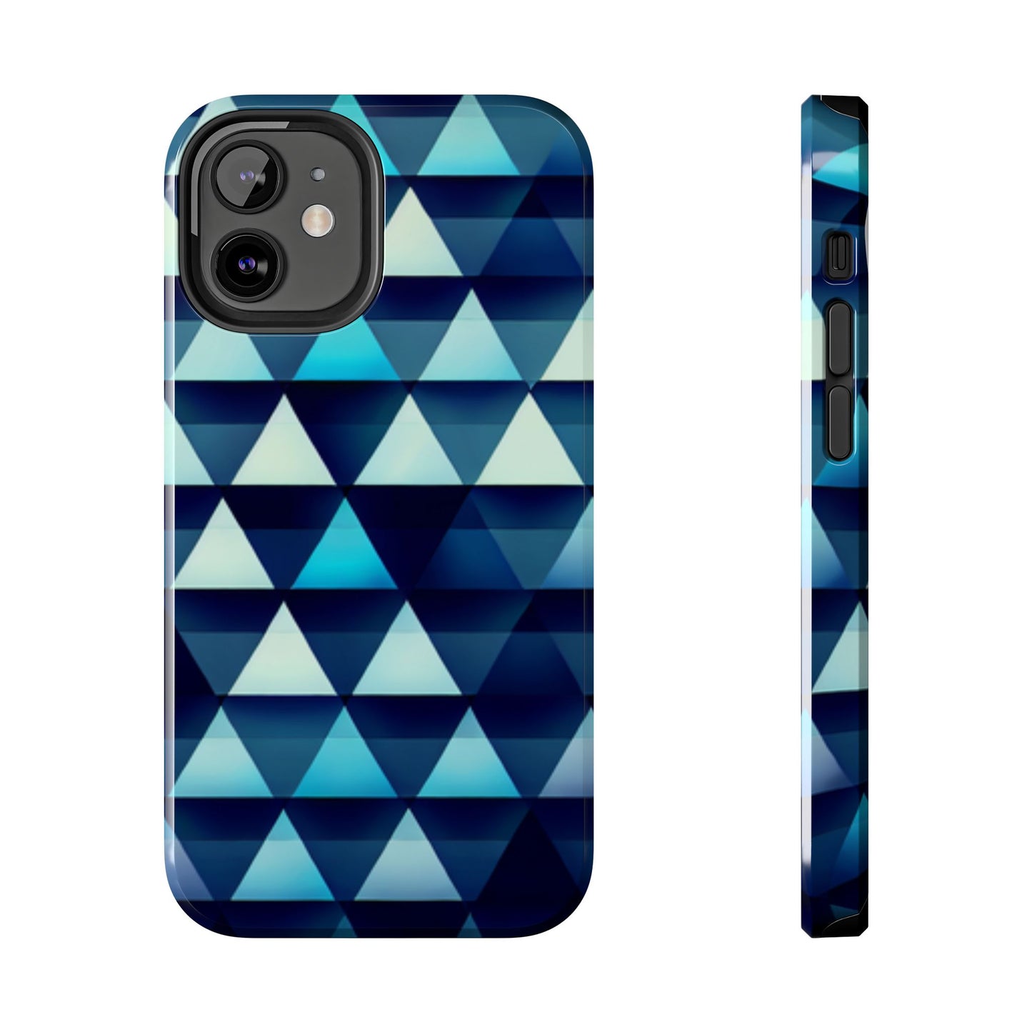 Blue Triangle Phone Case