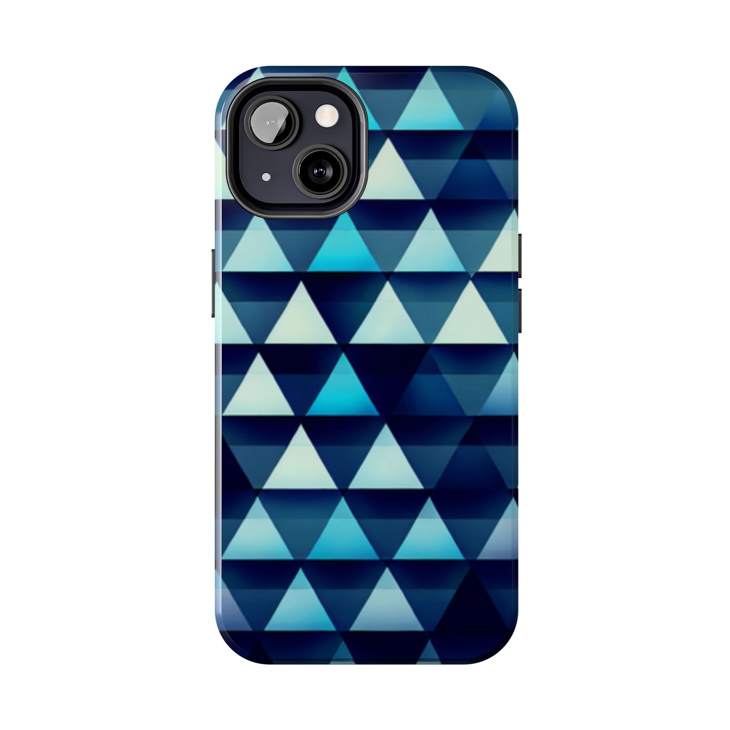 Blue Triangle Phone Case