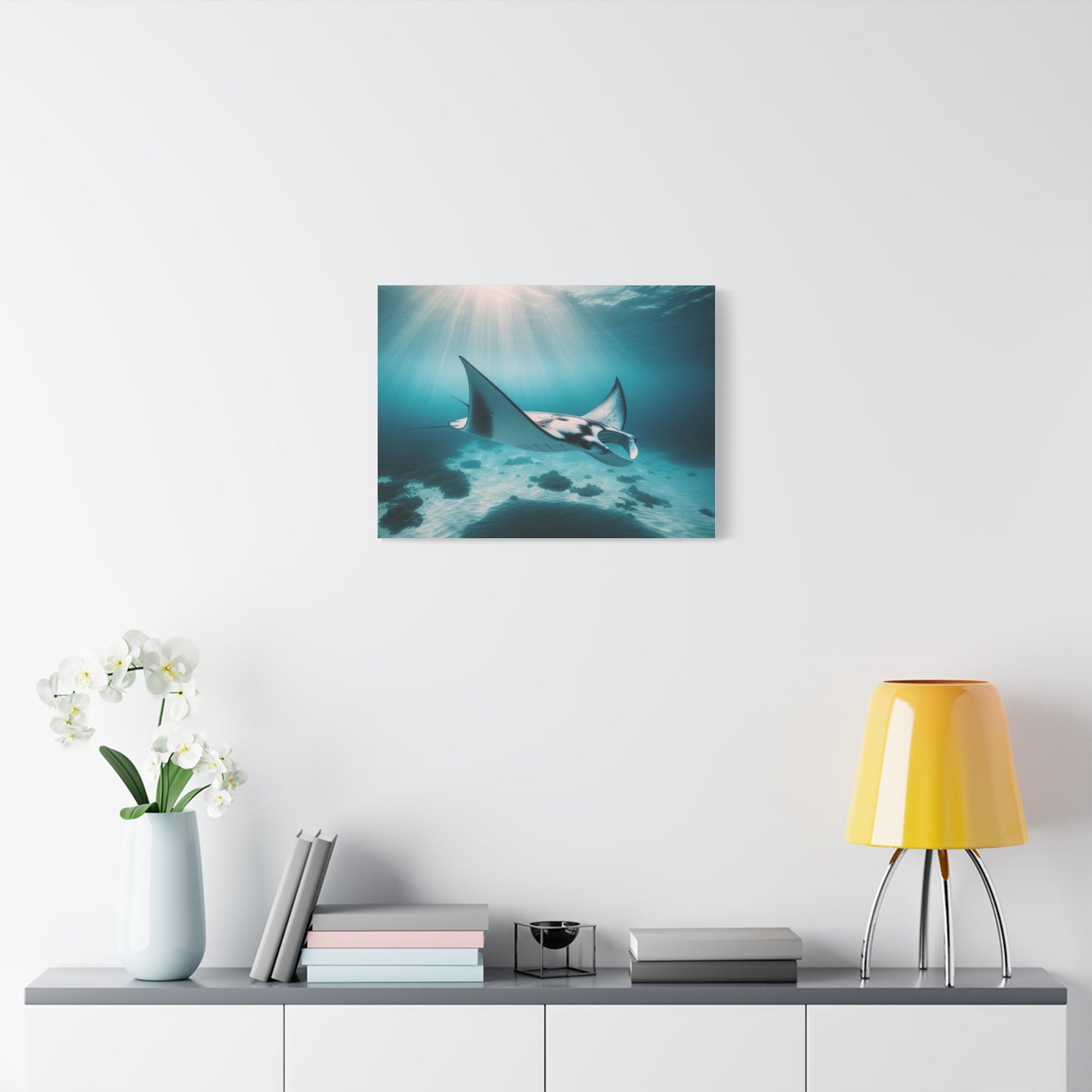 Manta Ray Canvas