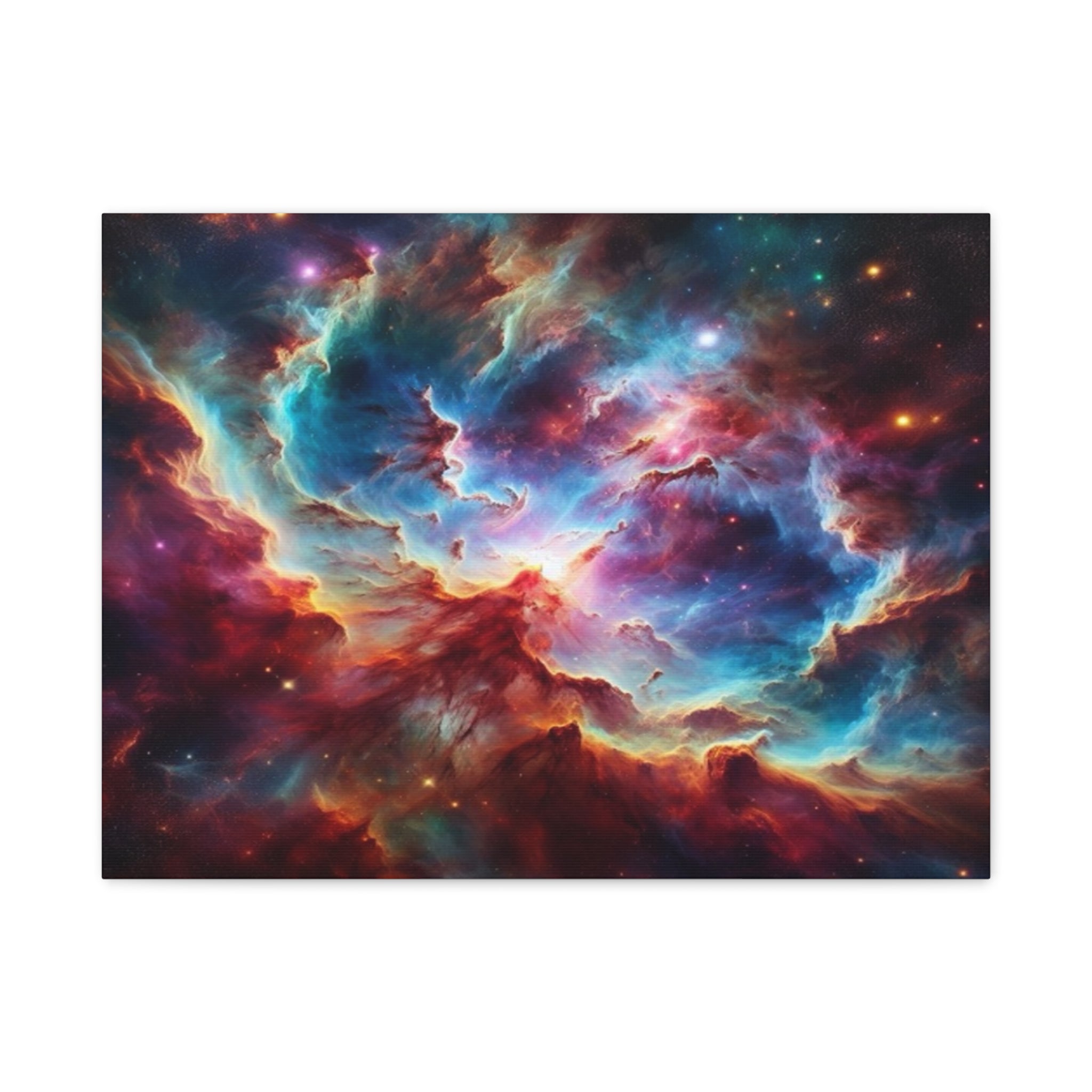 Cosmic Nebula Art Canvas