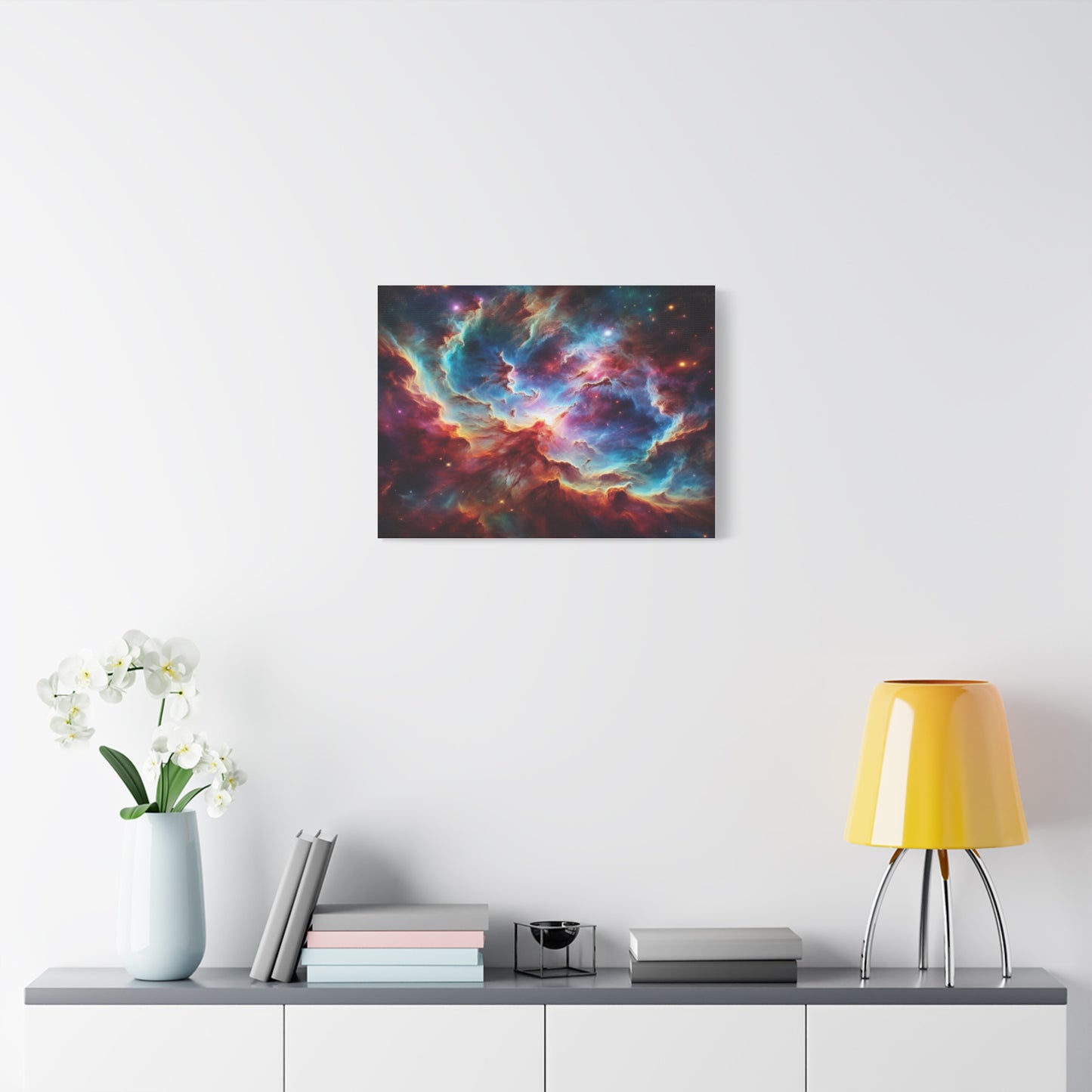 Cosmic Nebula Art Canvas