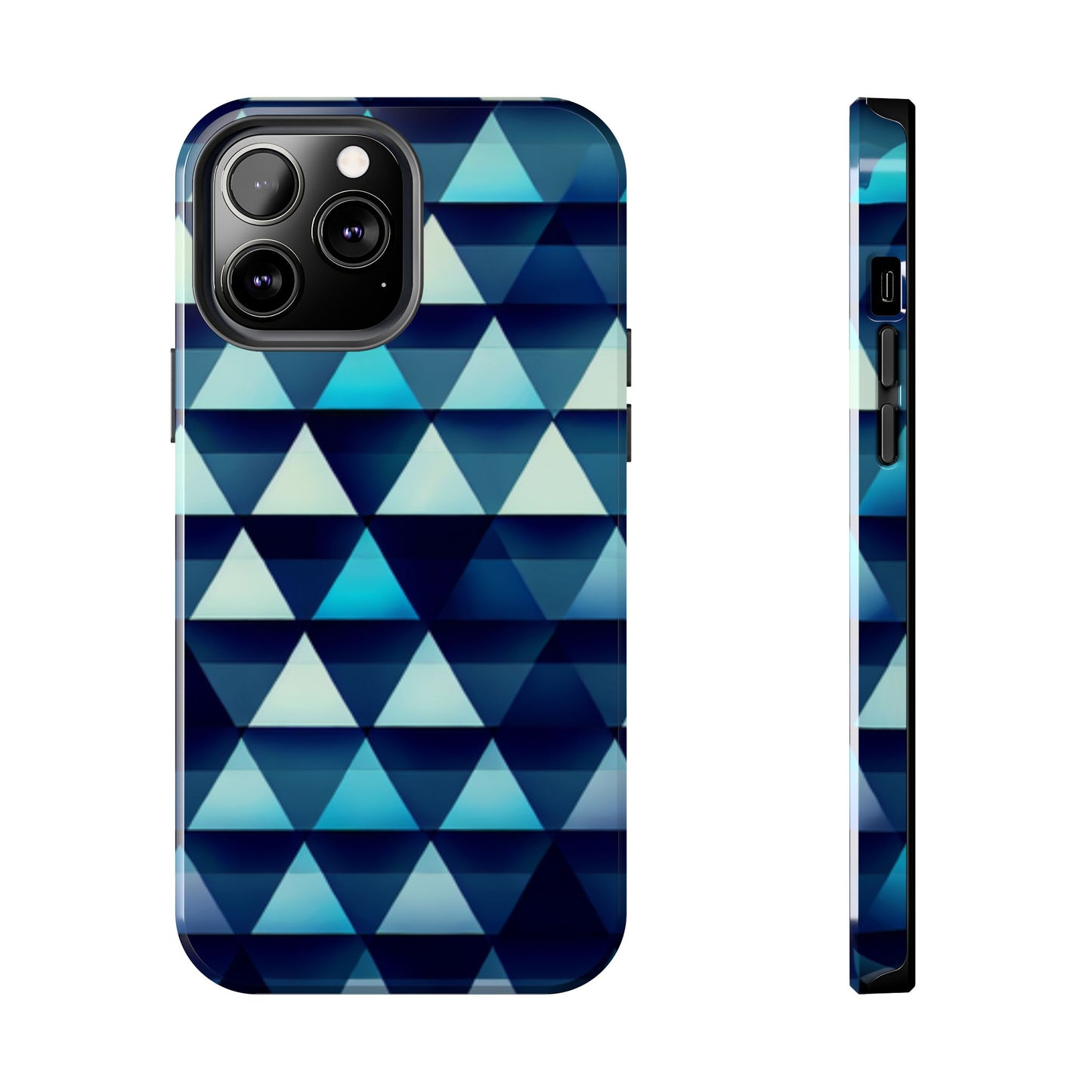 Blue Triangle Phone Case