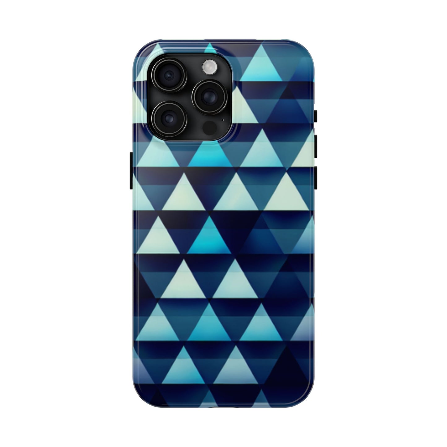 Blue Triangle Phone Case