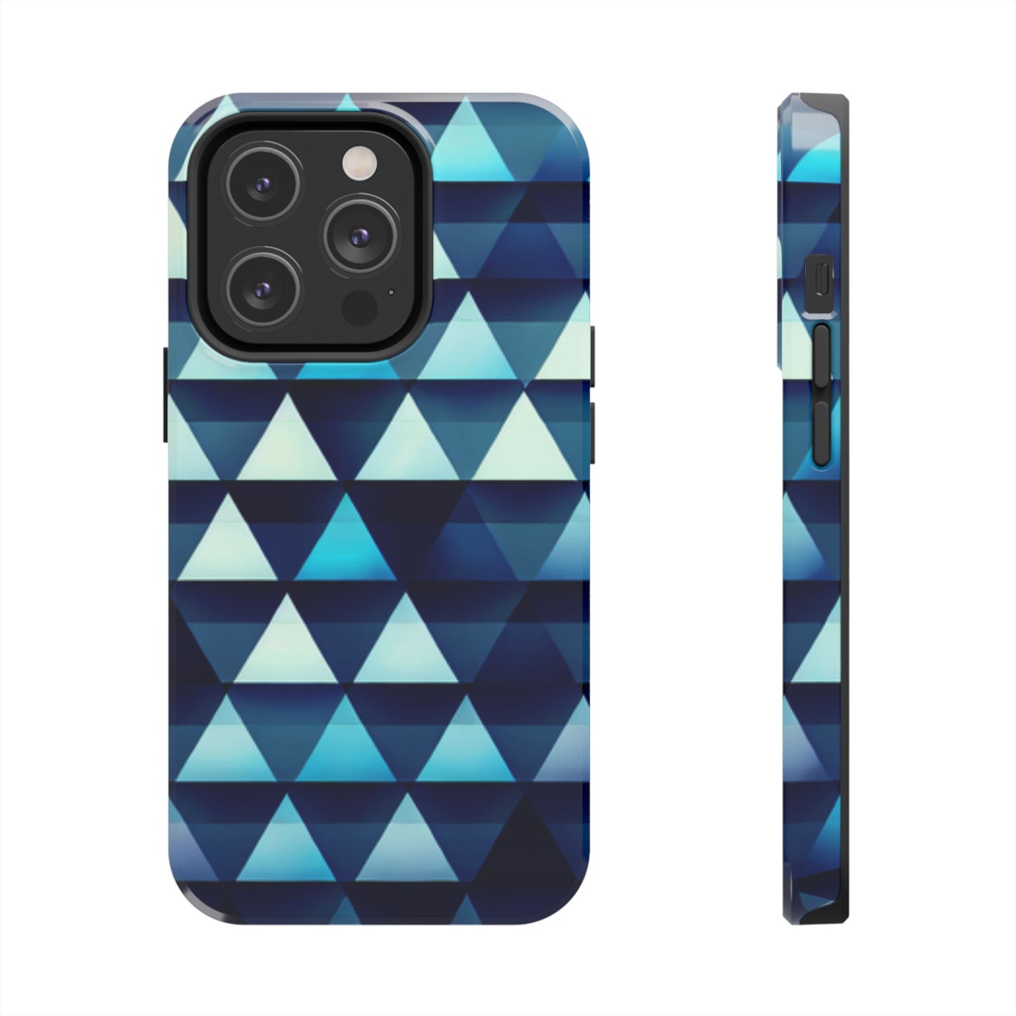 Blue Triangle Phone Case