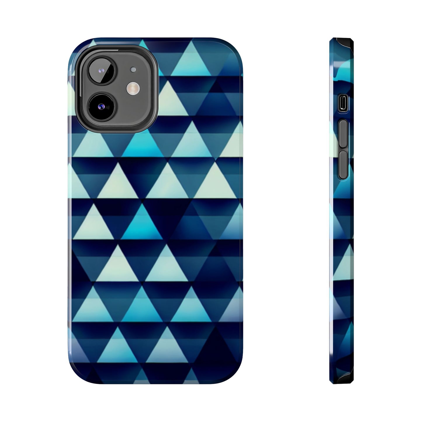 Blue Triangle Phone Case