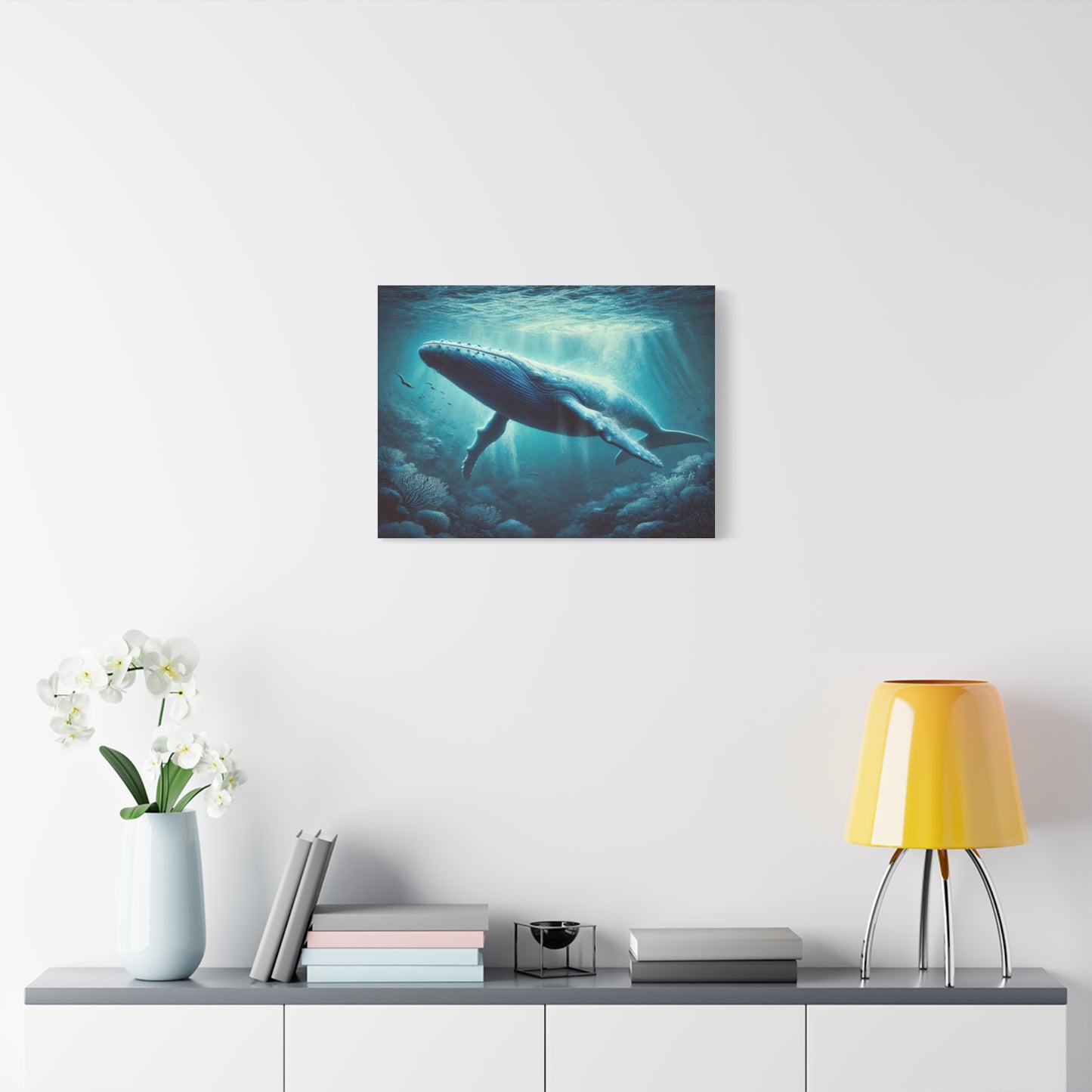 Blue Whale Canvas