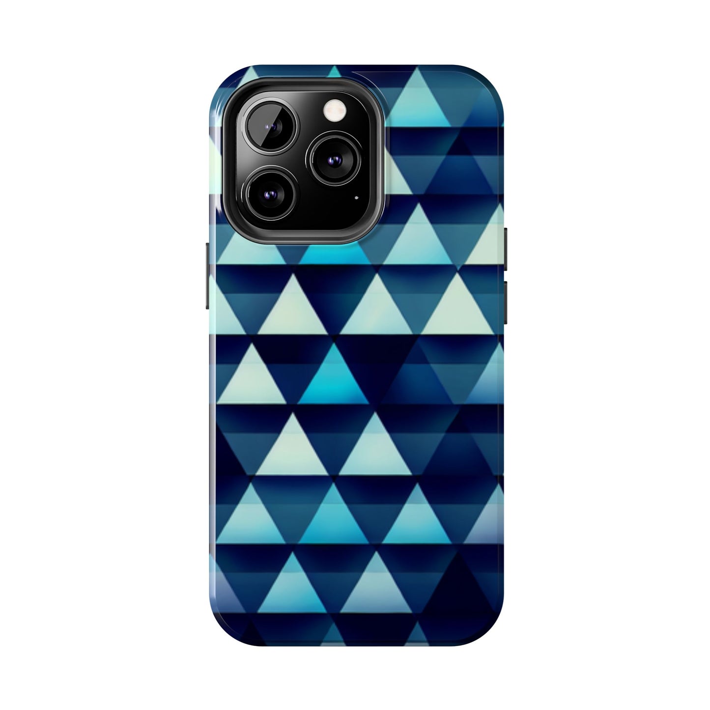 Blue Triangle Phone Case