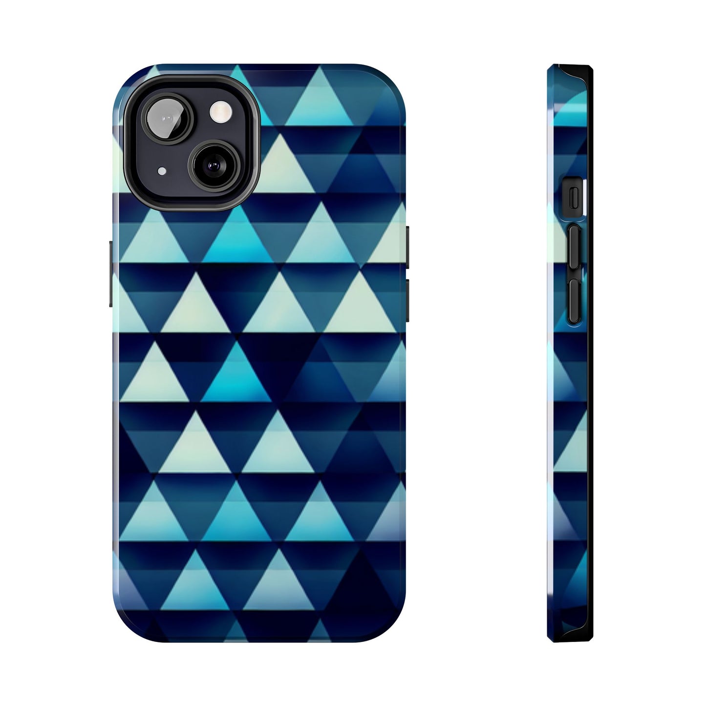 Blue Triangle Phone Case