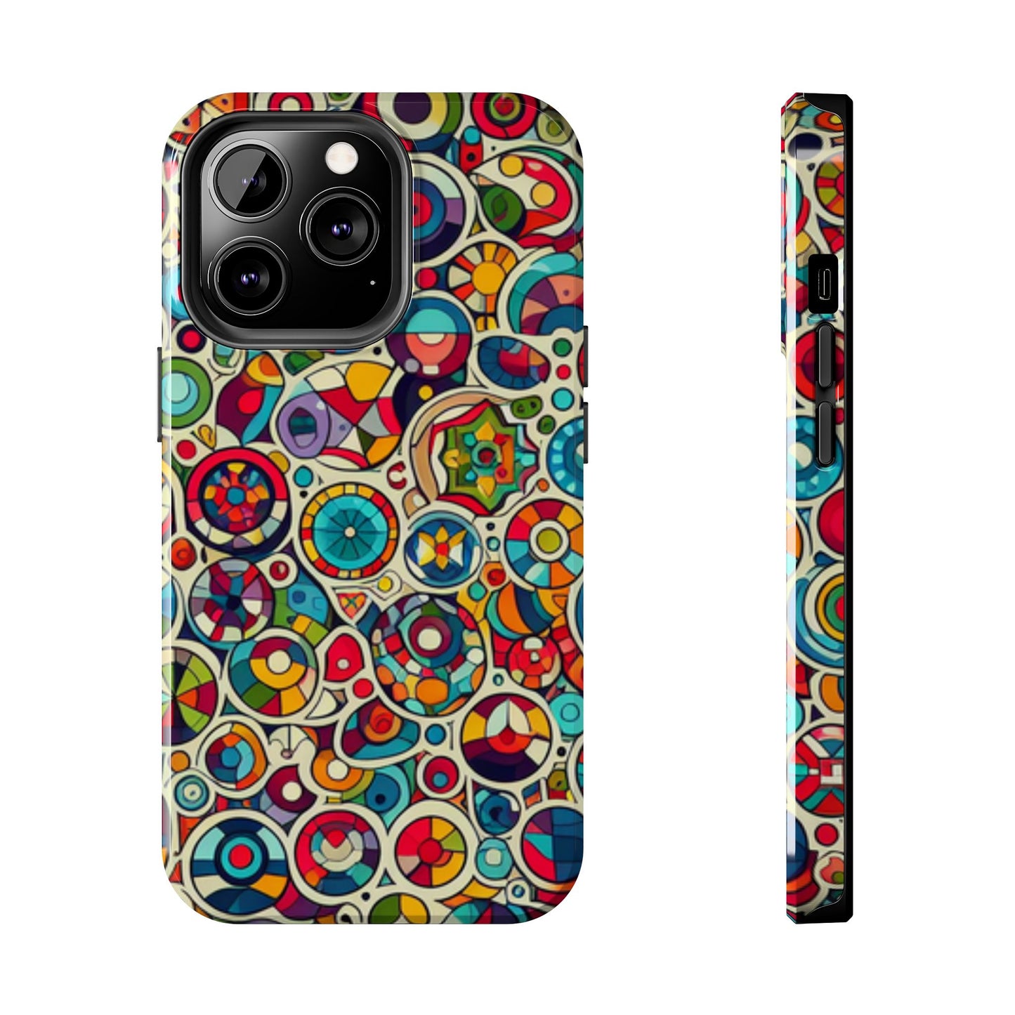 colourful pattern Phone Cases