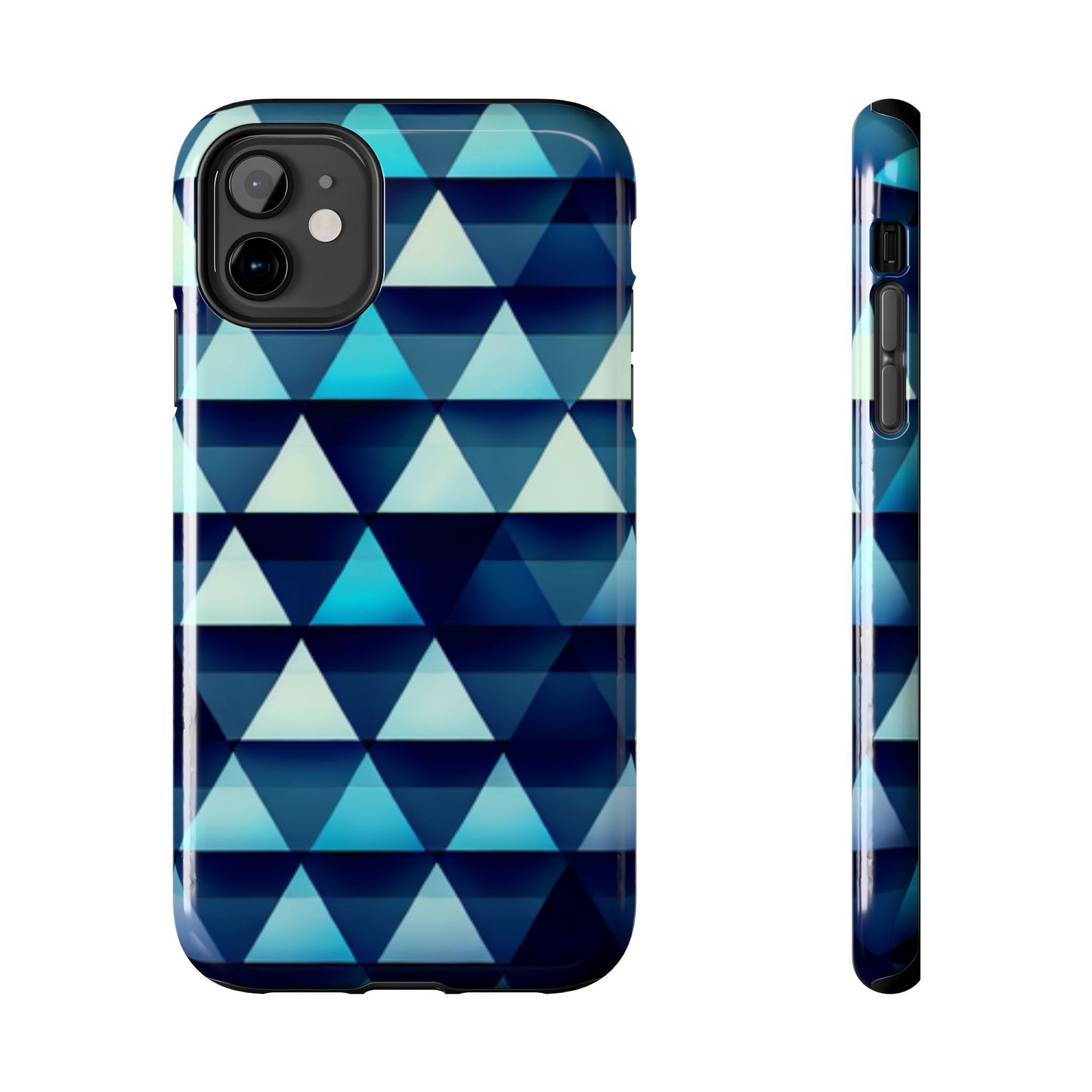 Blue Triangle Phone Case