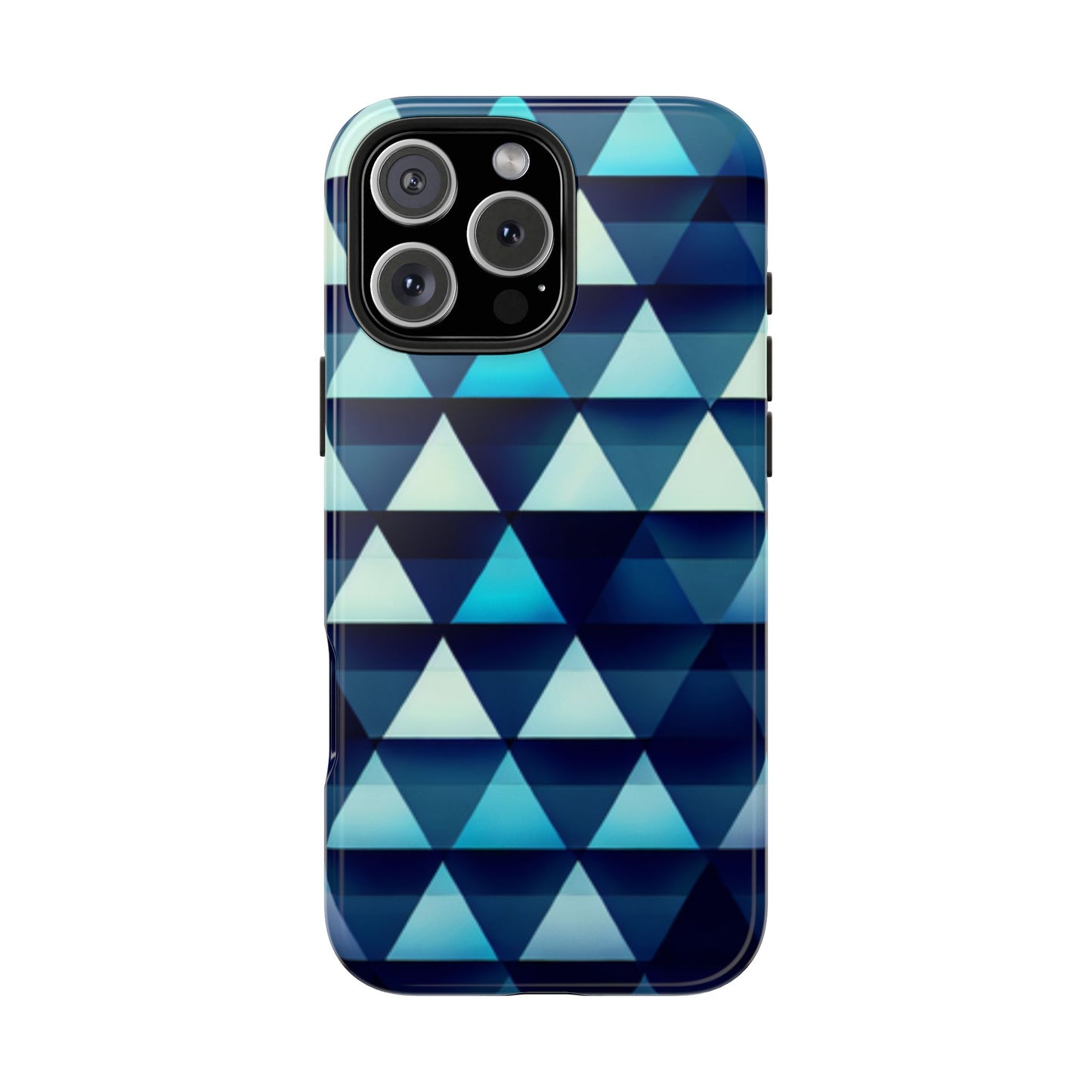 Blue Triangle Phone Case