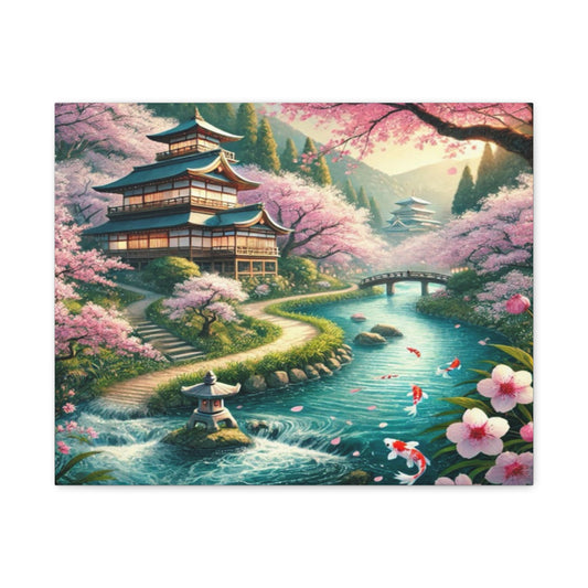 Enchanting Cherry Blossom Canvas