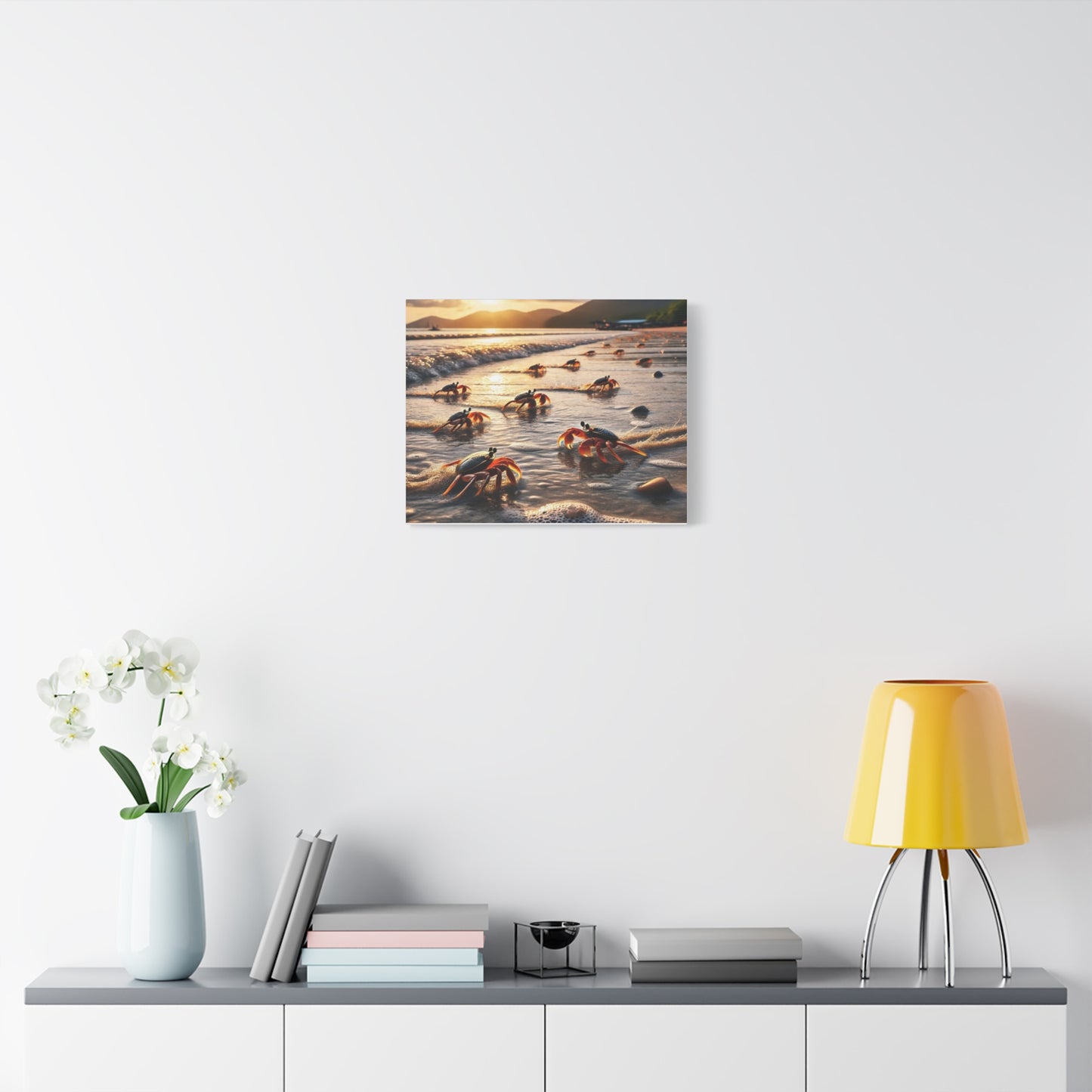 Beach Crab Canvas Art