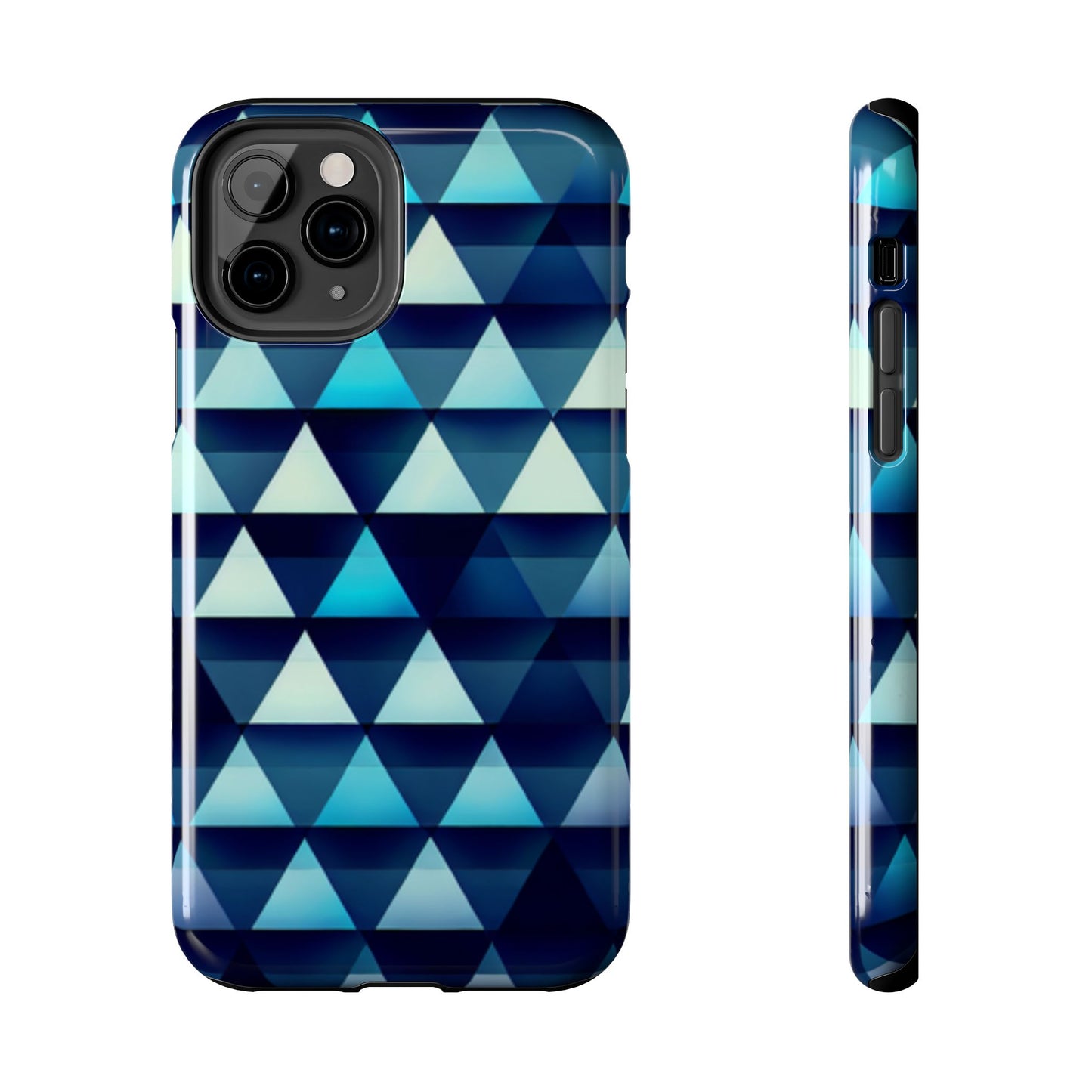 Blue Triangle Phone Case