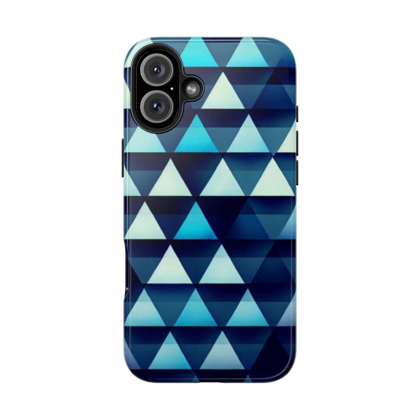 Blue Triangle Phone Case