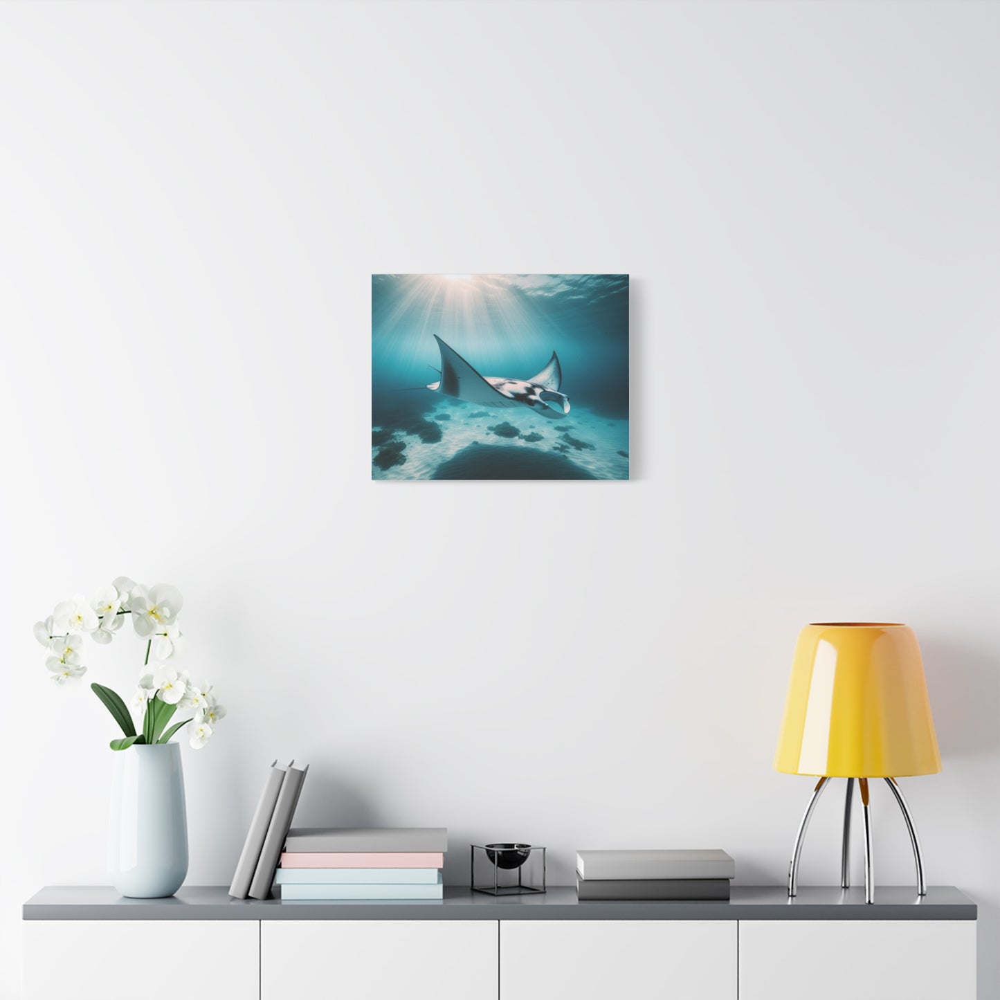 Manta Ray Canvas