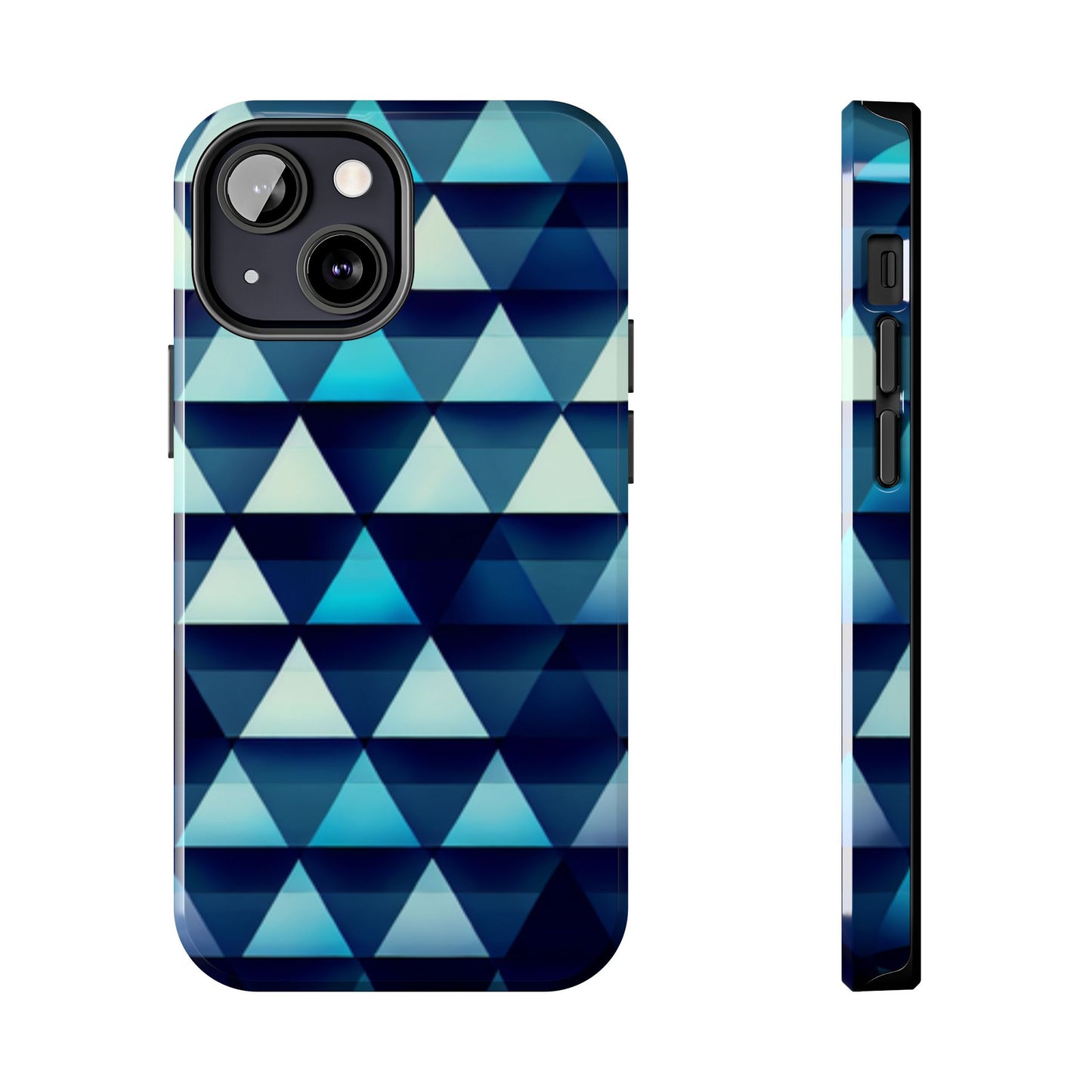 Blue Triangle Phone Case