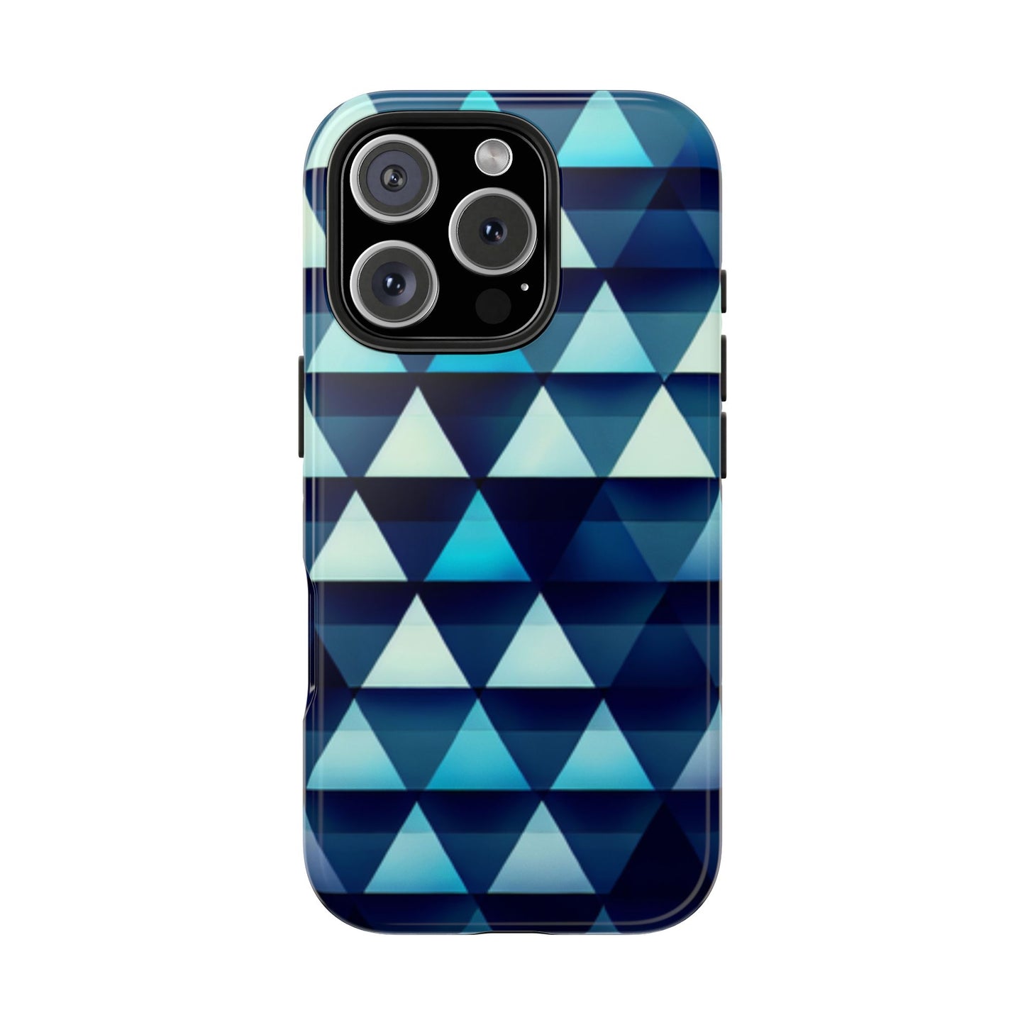 Blue Triangle Phone Case