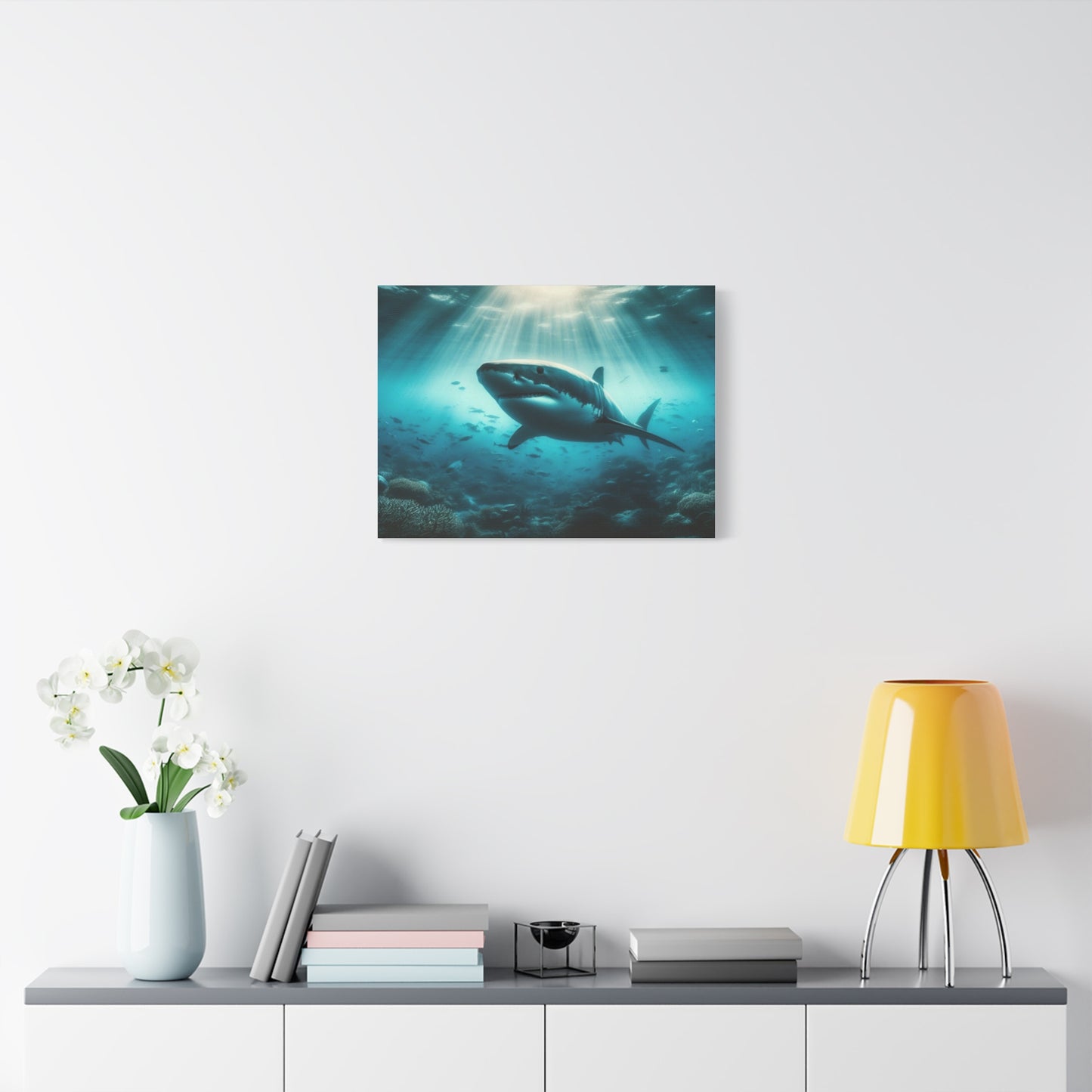 Great White Shark Canvas