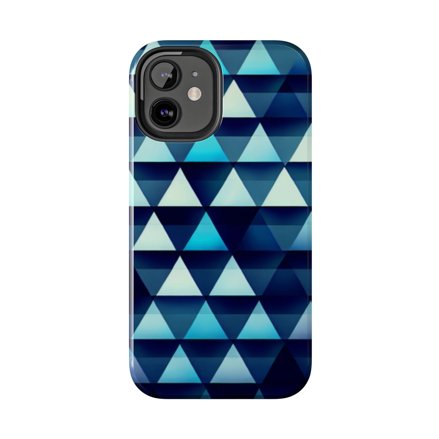 Blue Triangle Phone Case