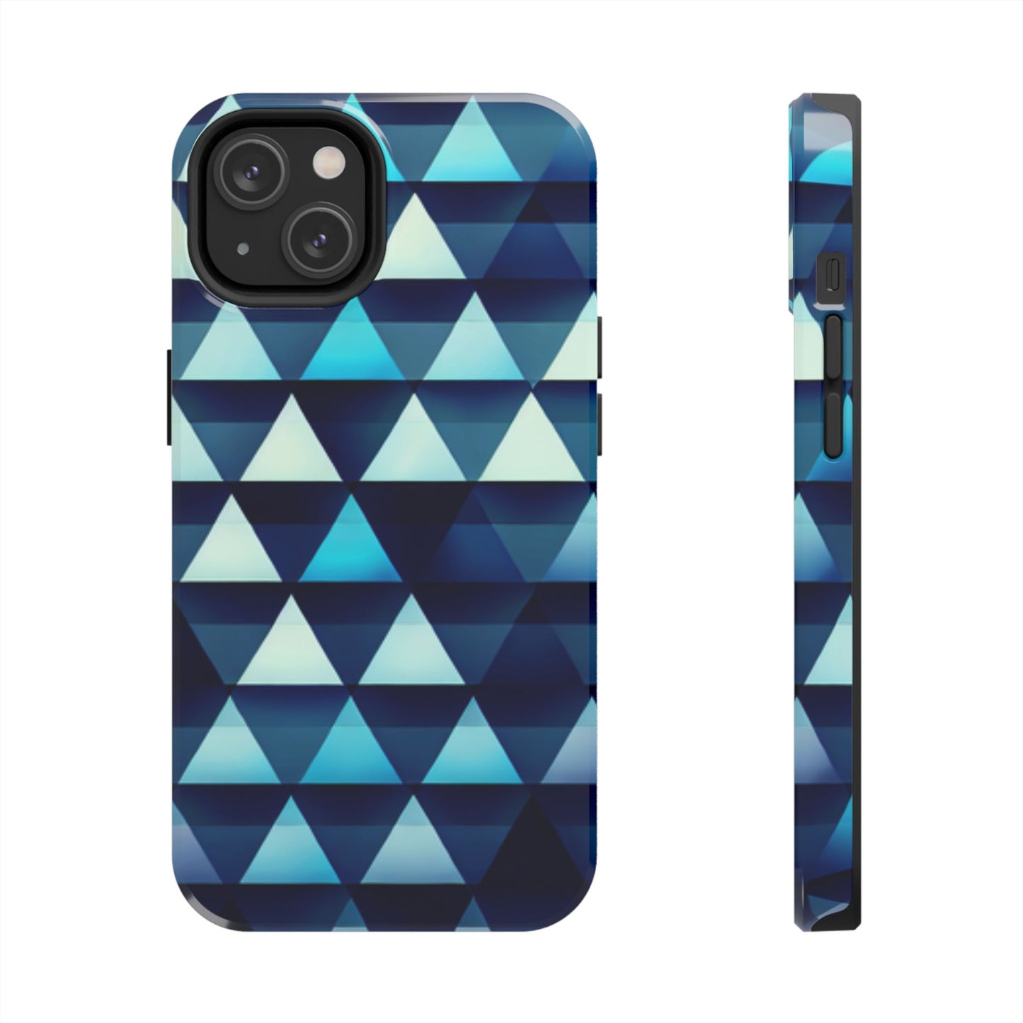 Blue Triangle Phone Case