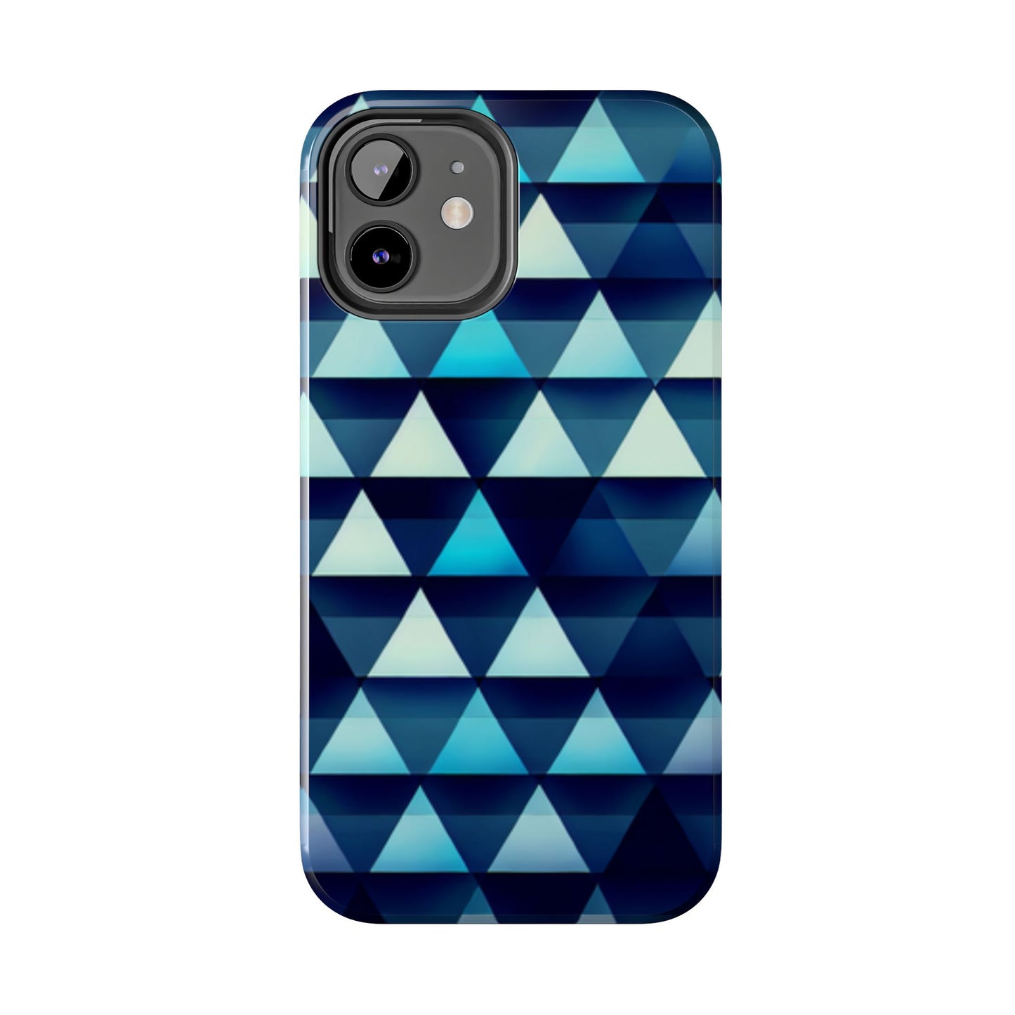 Blue Triangle Phone Case