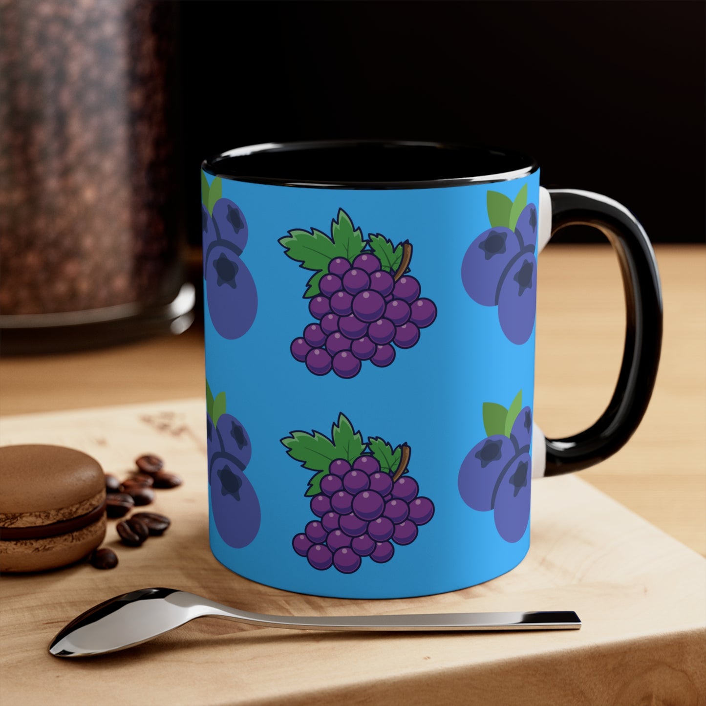 Blueberry and Grape mug