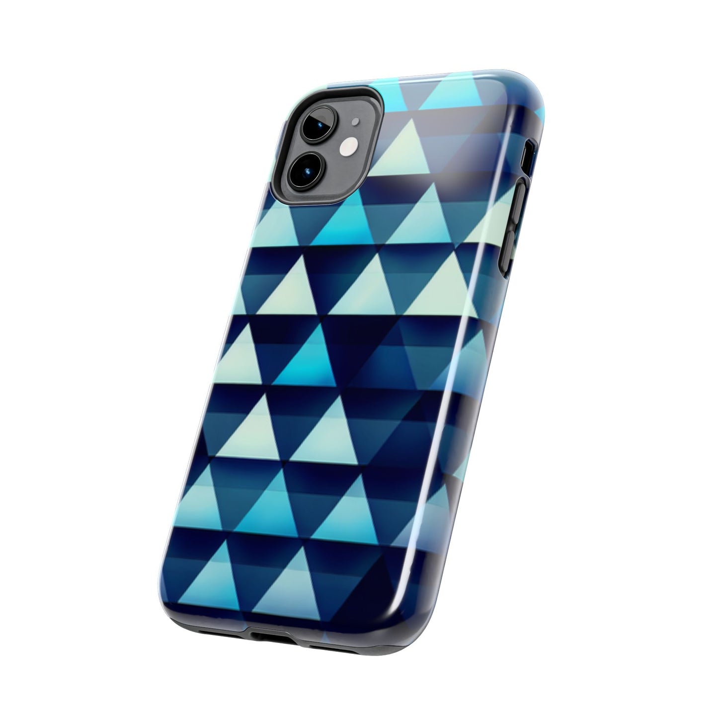 Blue Triangle Phone Case