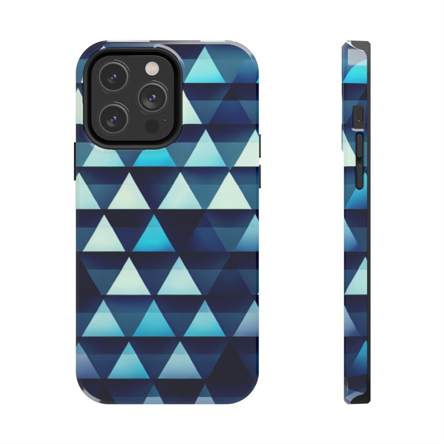 Blue Triangle Phone Case