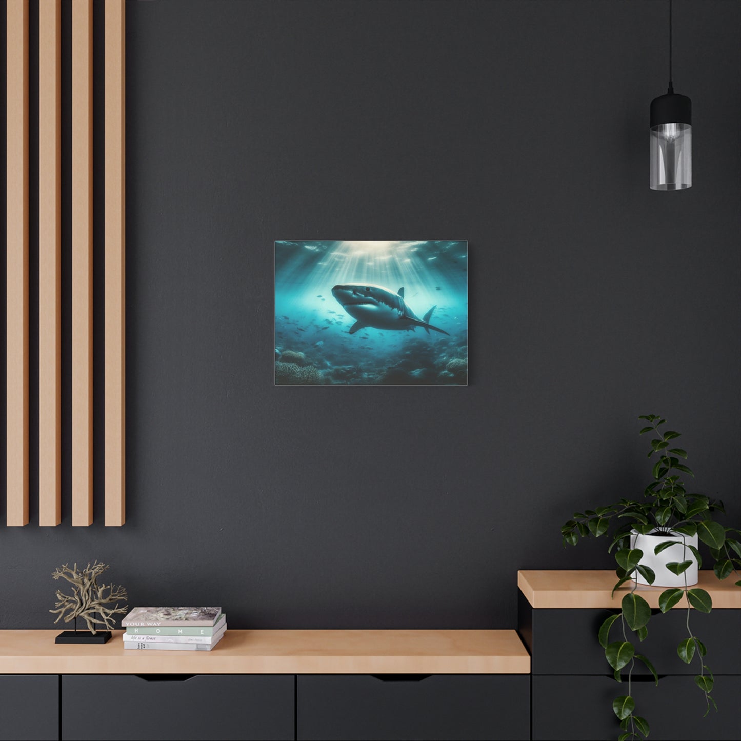 Great White Shark Canvas