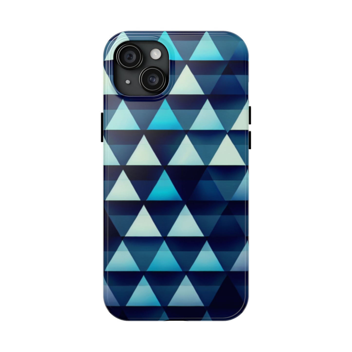 Blue Triangle Phone Case