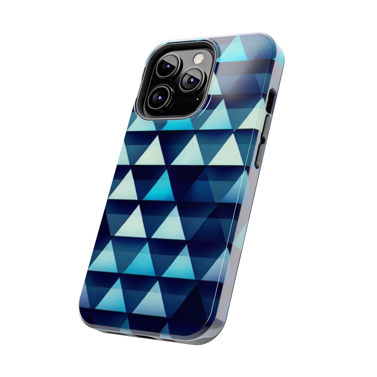 Blue Triangle Phone Case