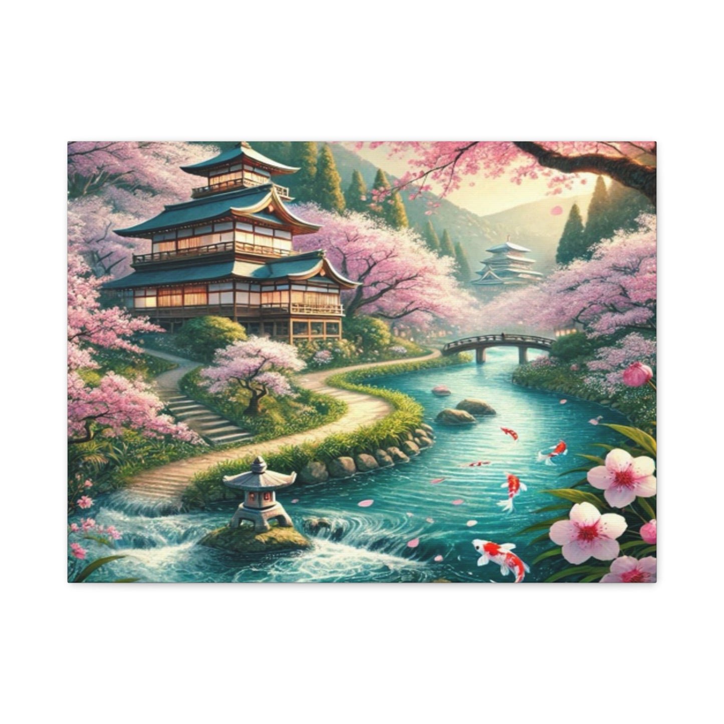 Enchanting Cherry Blossom Canvas