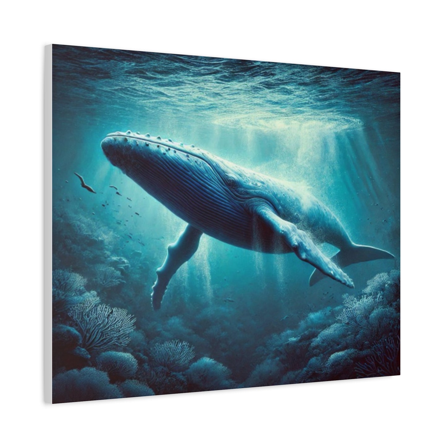 Blue Whale Canvas